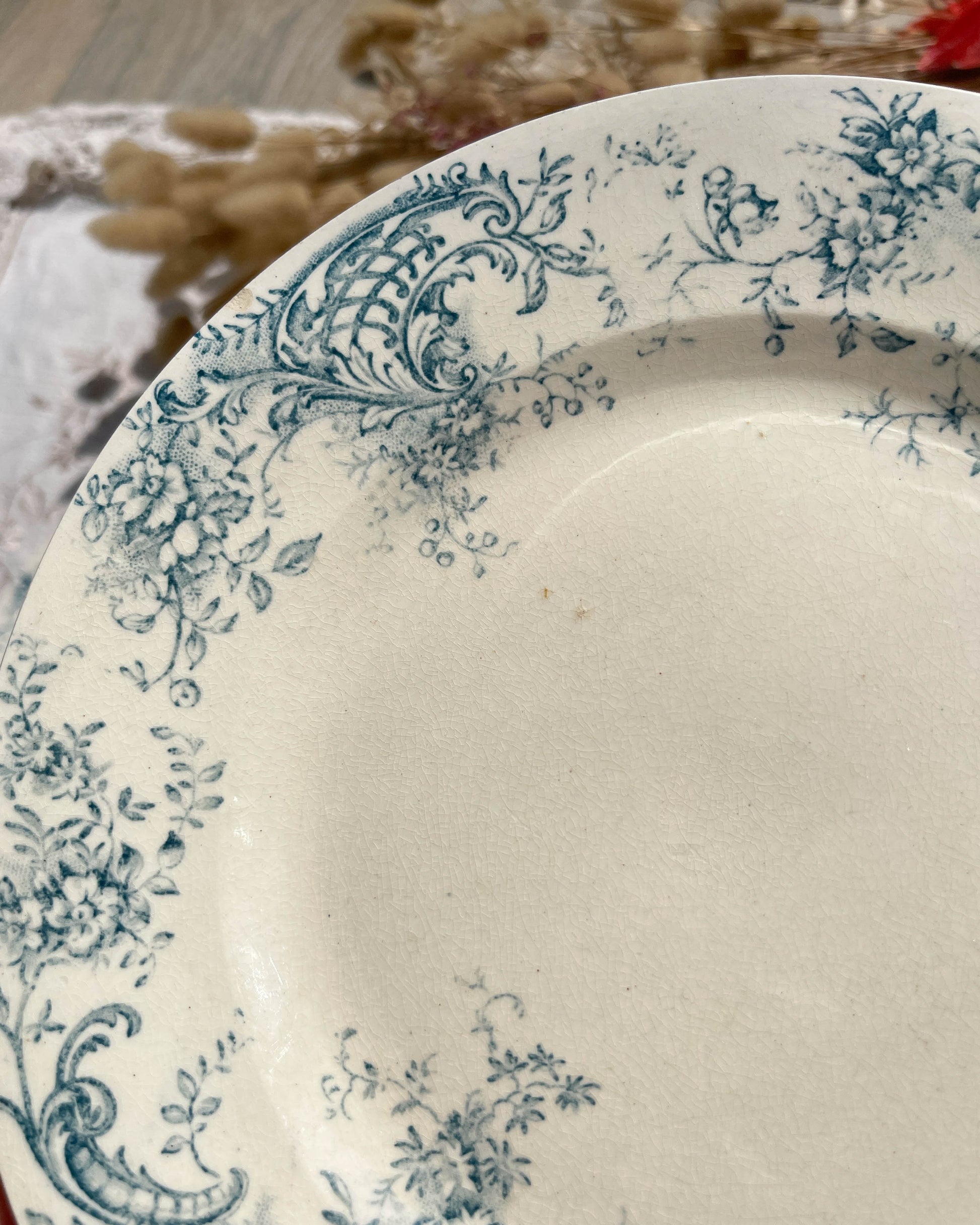 Petites assiettes Terre de fer SALINS modèle Bijou