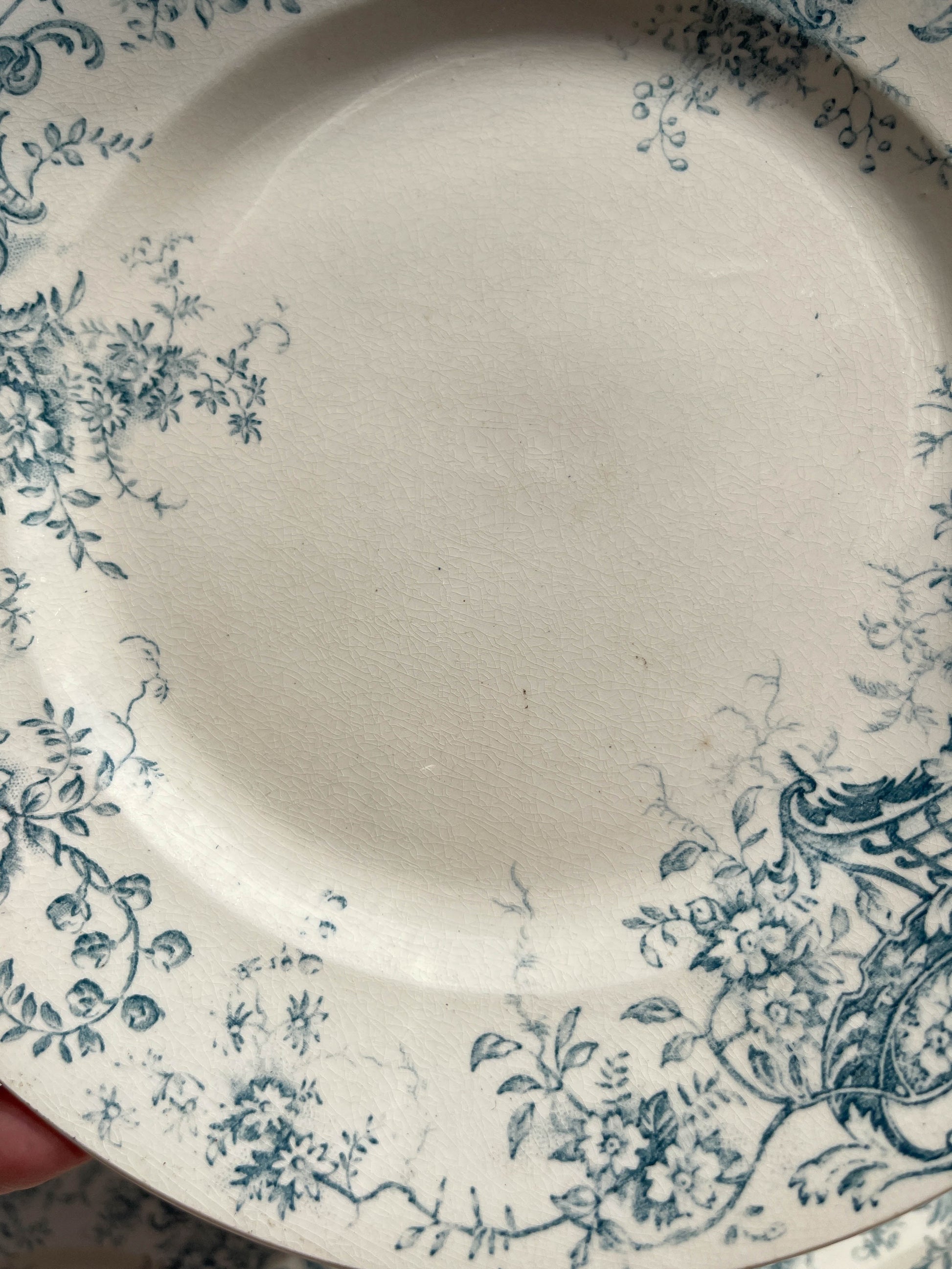Petites assiettes Terre de fer SALINS modèle Bijou