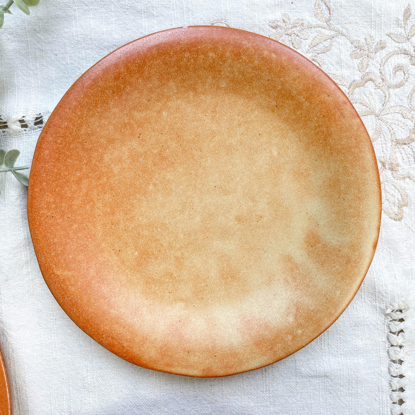 3 Petites Assiettes Vintage en Grès Vallauris