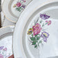 5 Assiettes plates porcelaine DIGOIN & SARREGUEMINES modèle Rene made in France 1950