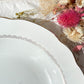 6 Assiettes creuses porcelaine DIGOIN & SARREGUEMINES modèle Rene made in France 1950