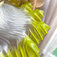 Baladeuse abat-jour vintage en verre dentellé vert personnalisable