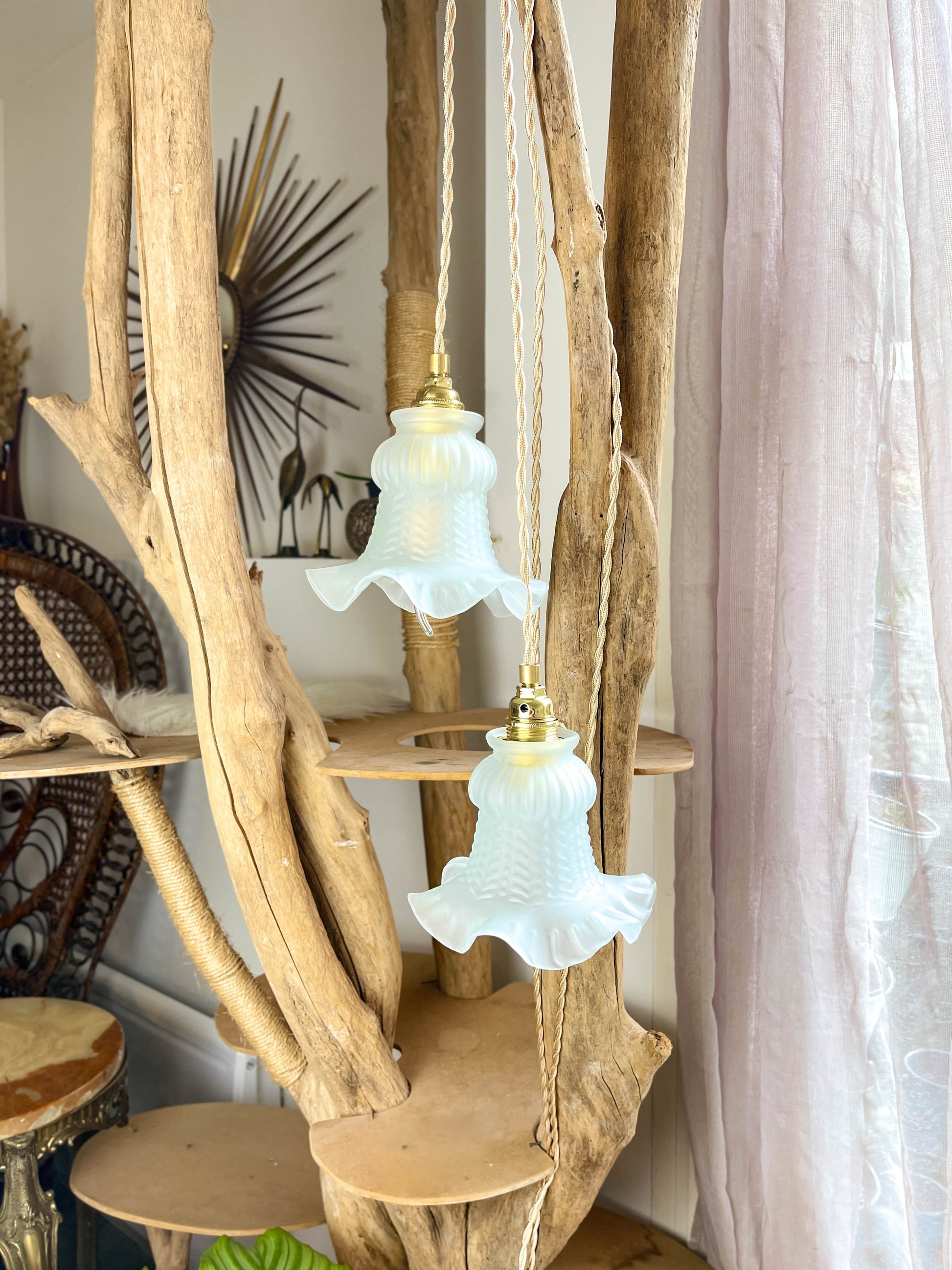 Baladeuses tulipes vintages personnalisables