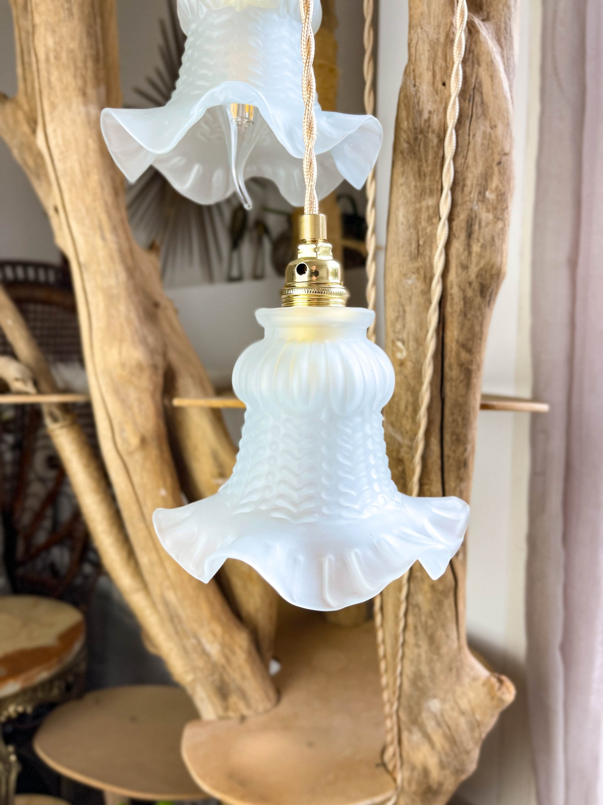 Baladeuses tulipes vintages personnalisables