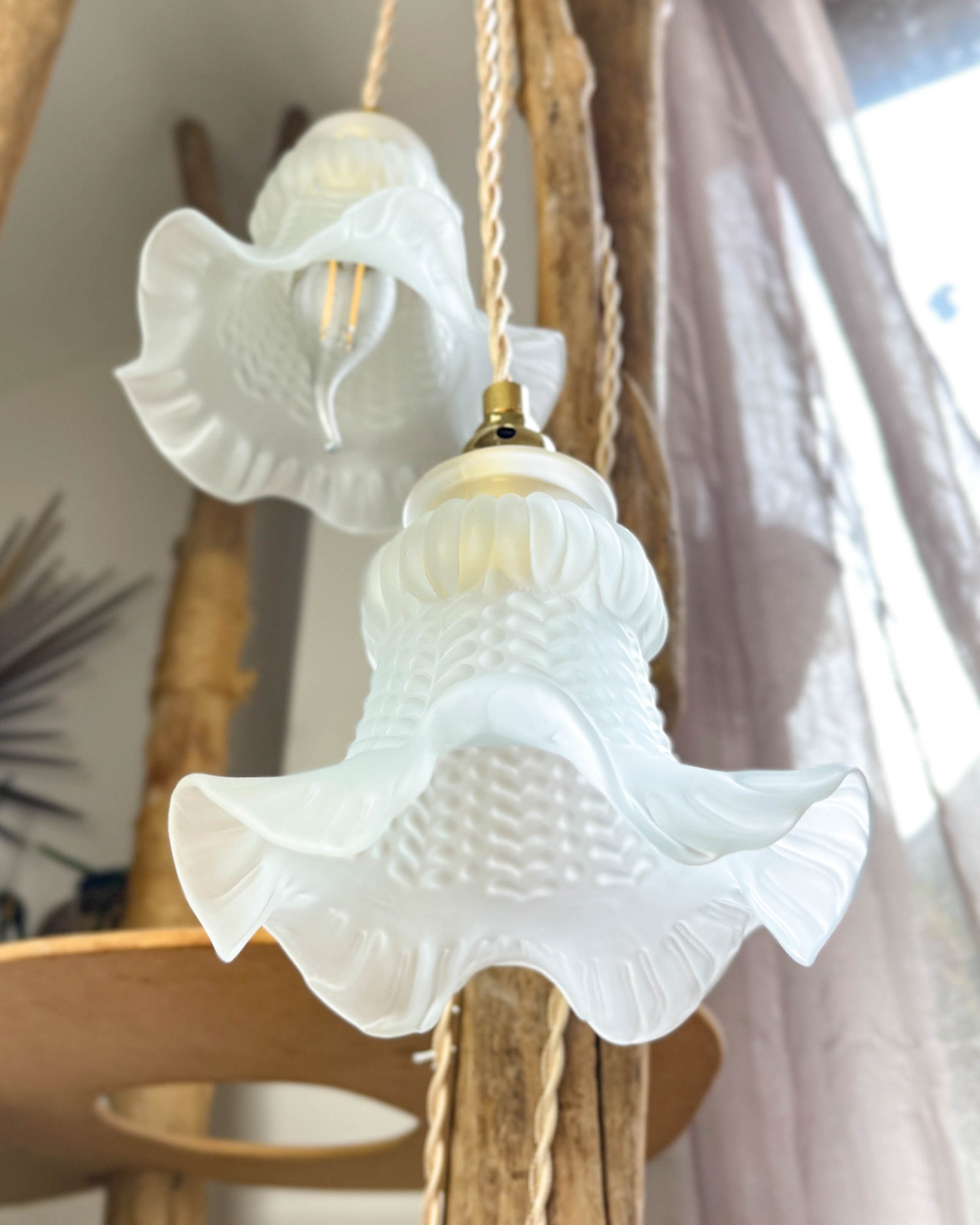 Baladeuses tulipes vintages personnalisables