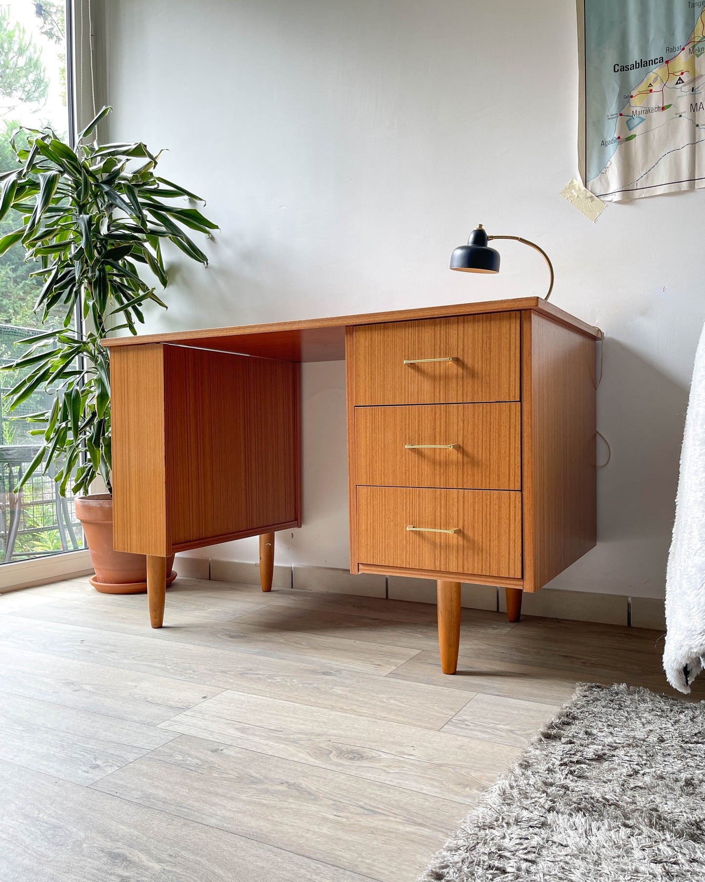 Bureau vintage style scandinave 1970