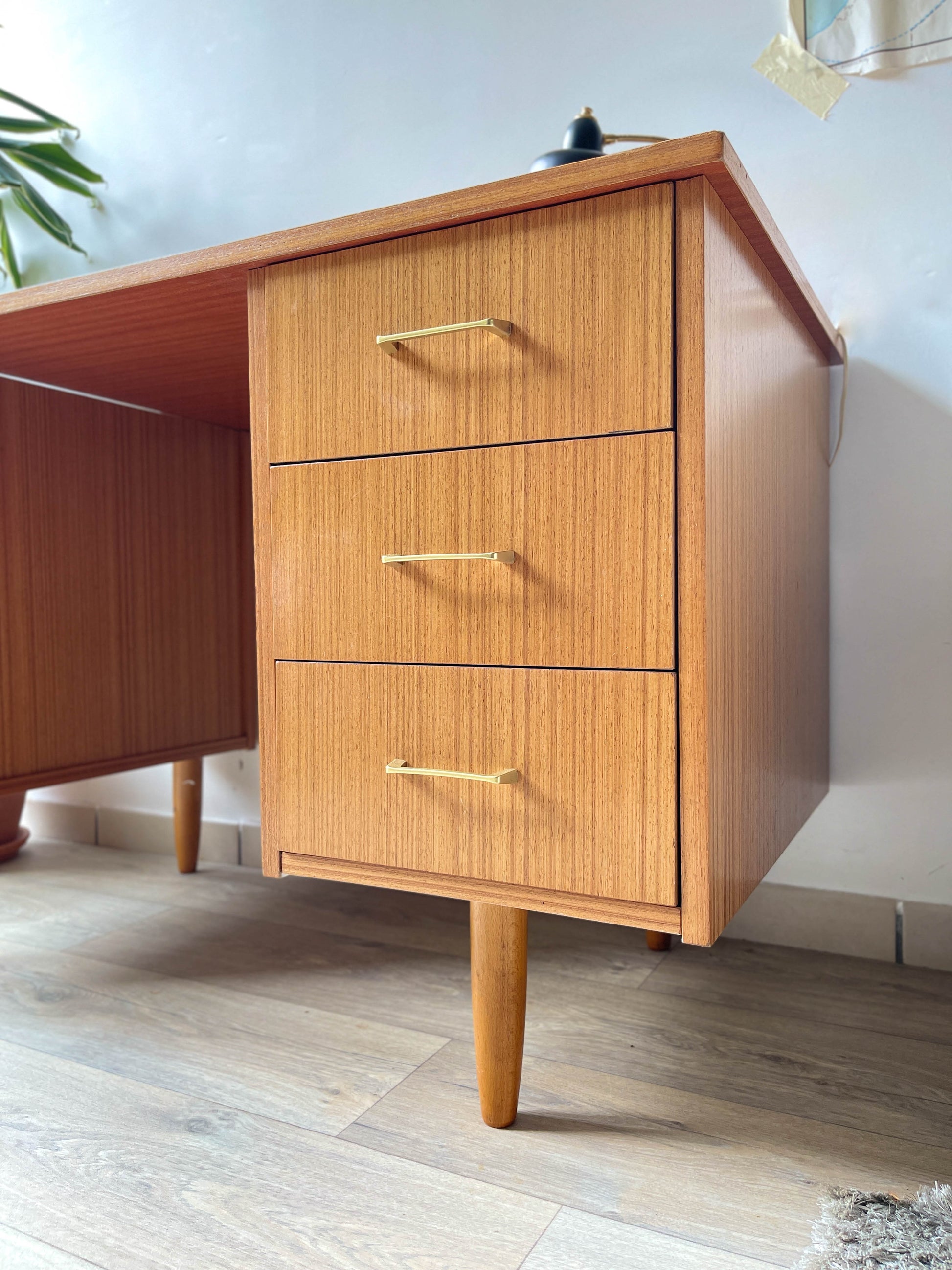 Bureau vintage style scandinave 1970
