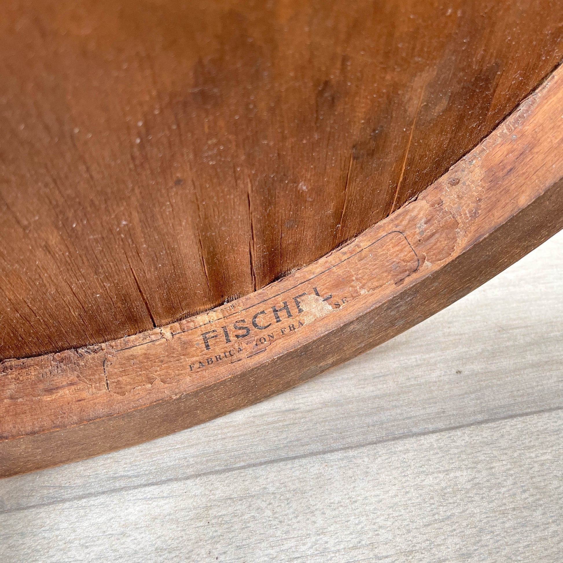 Chaise bistrot Fischel gravée, 1920