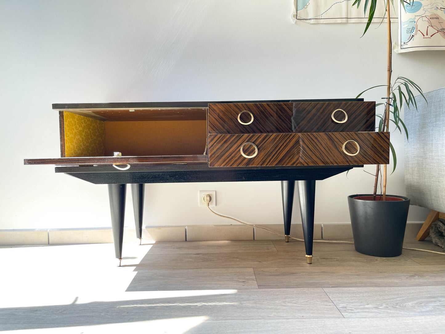 Coiffeuse vintage en Formica, 1960