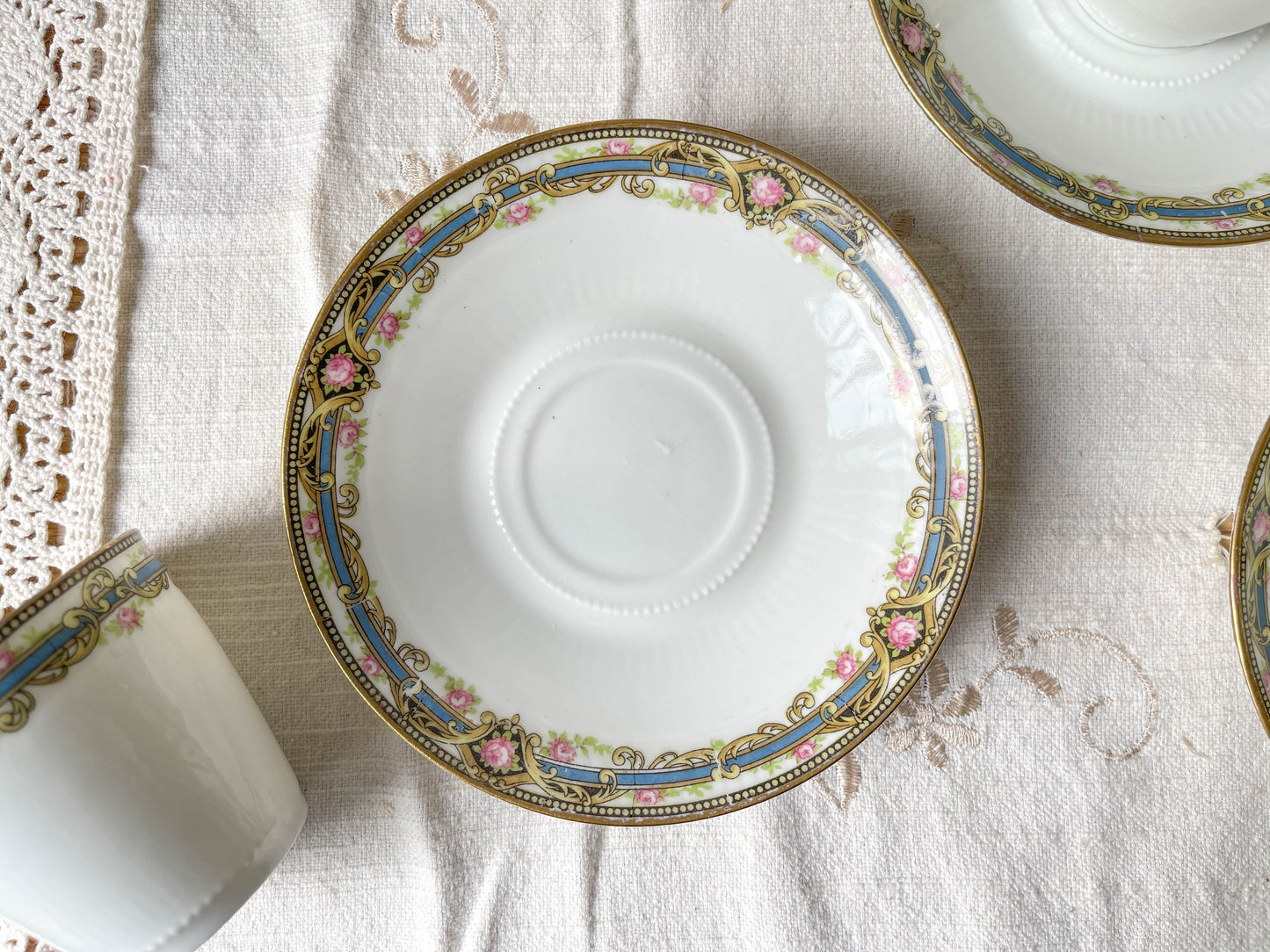 Service à thé et café 12 personnes Limoges Chabrol & Poirier - Porcelaine Française