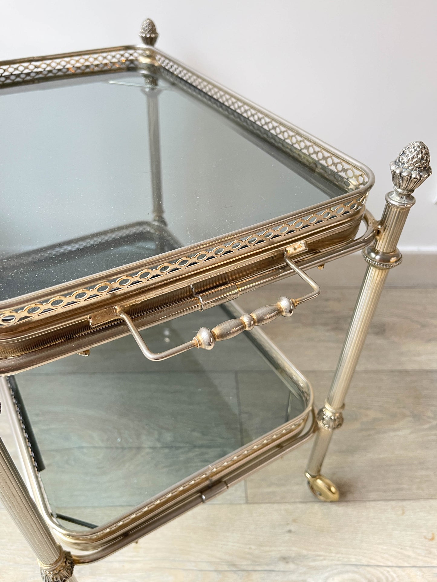 Table desserte roulante Maison Bagues 1960