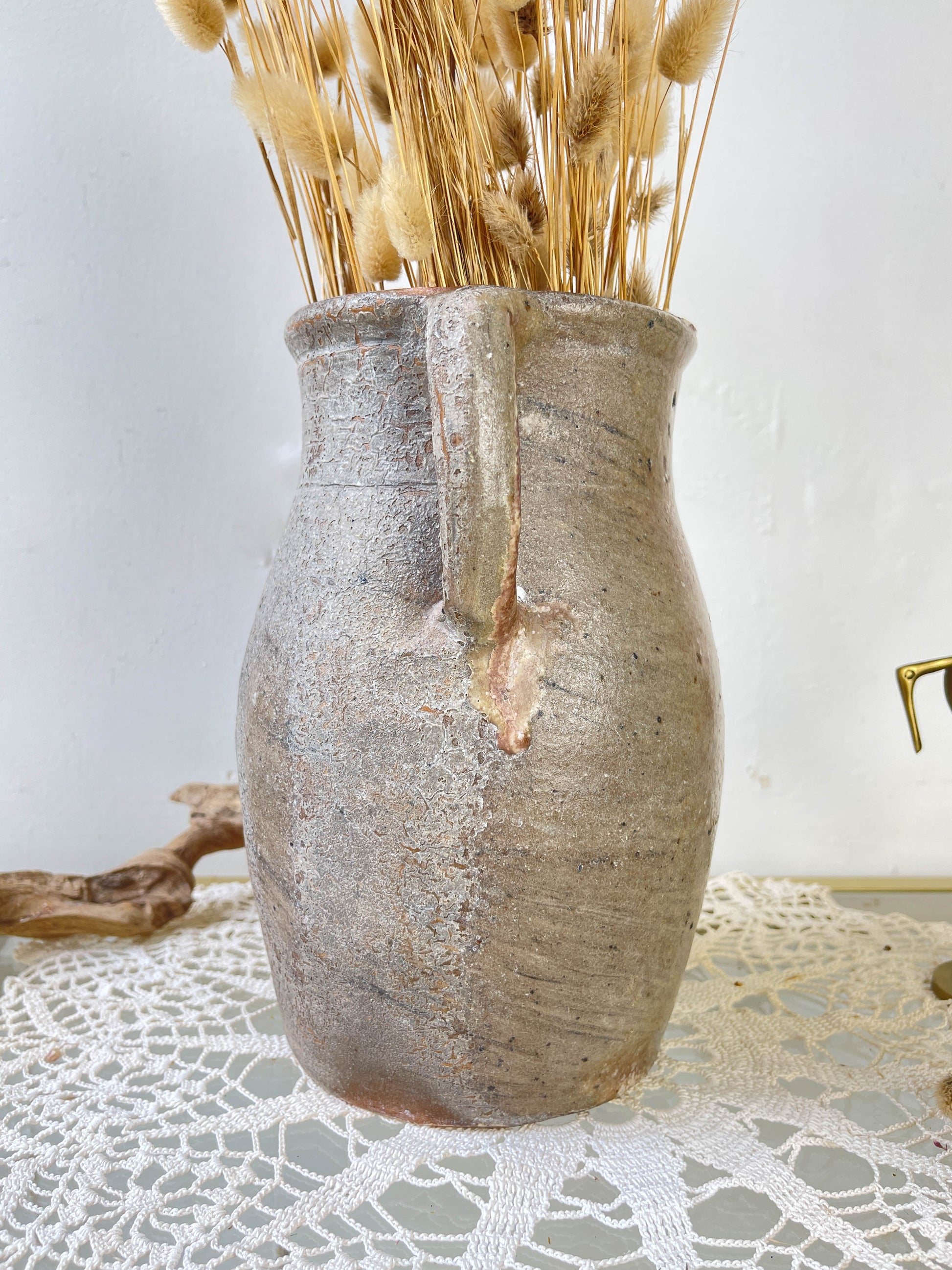 Vase en grès vintage