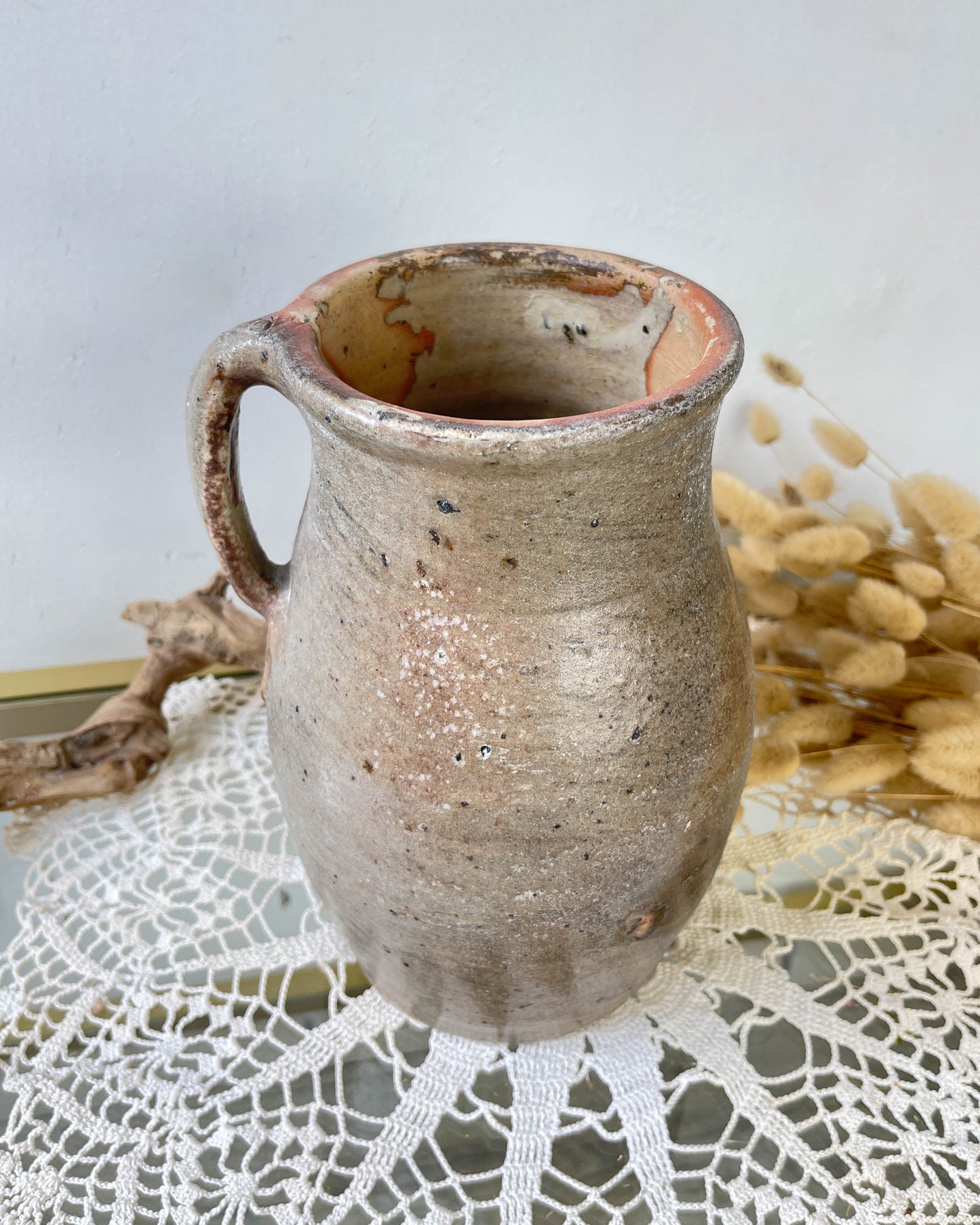 Vase en grès vintage