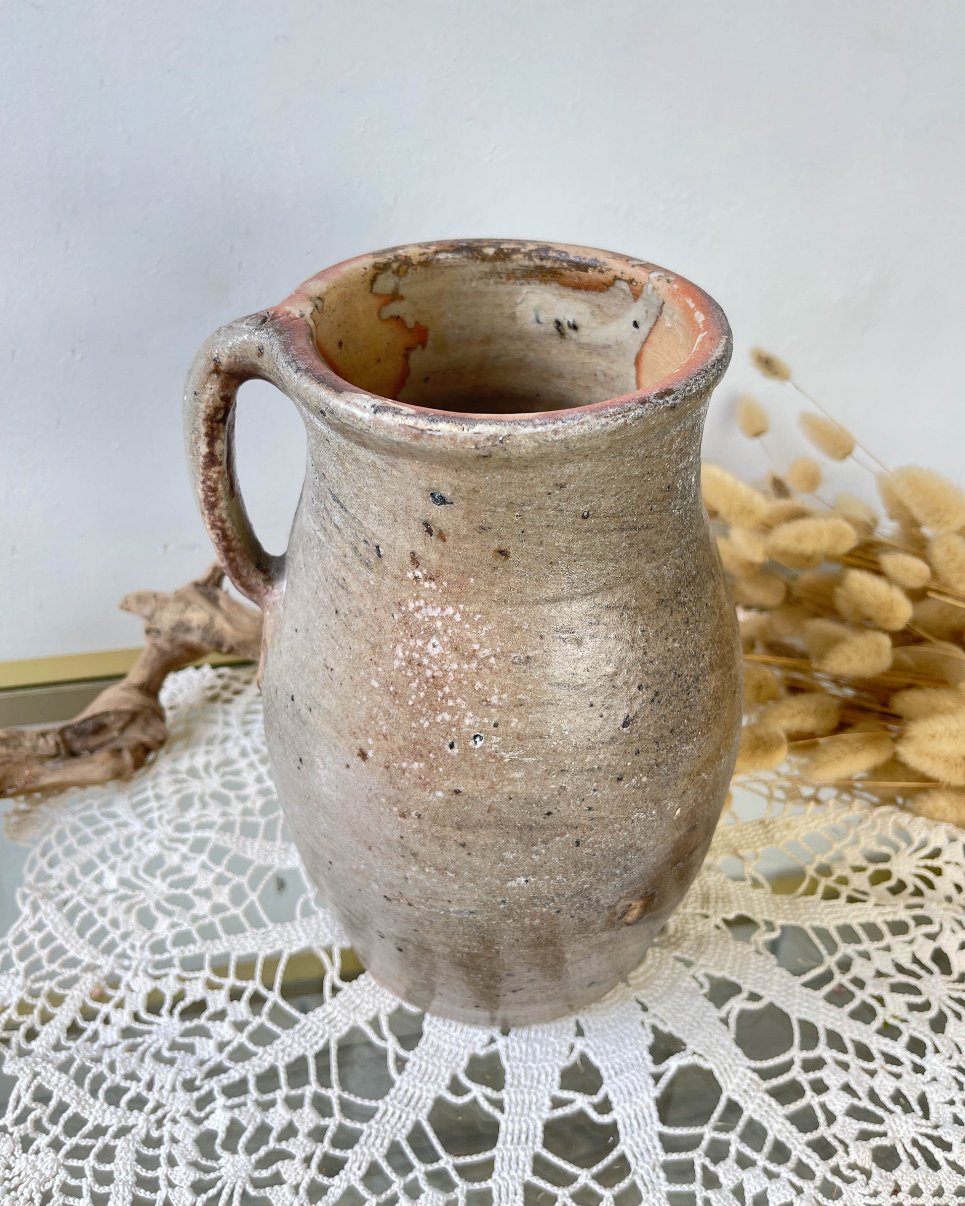 Vase en grès vintage
