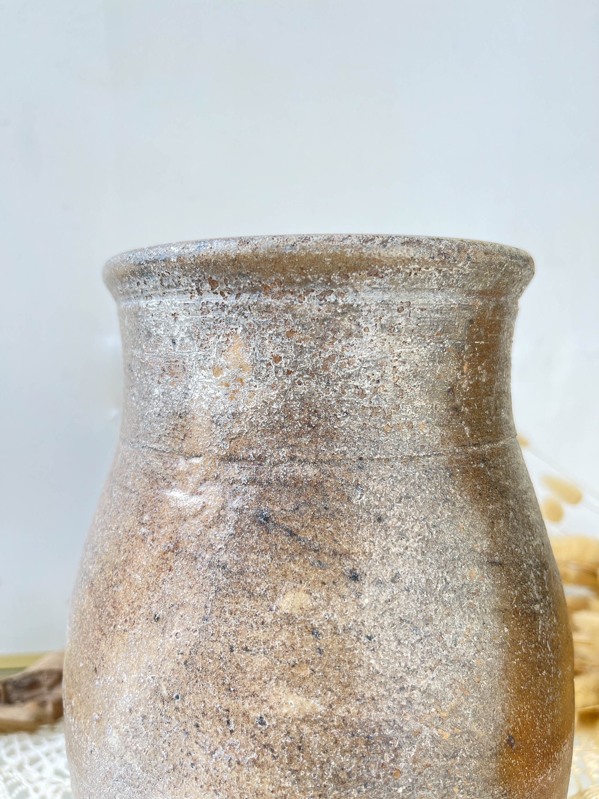 Vase en grès vintage