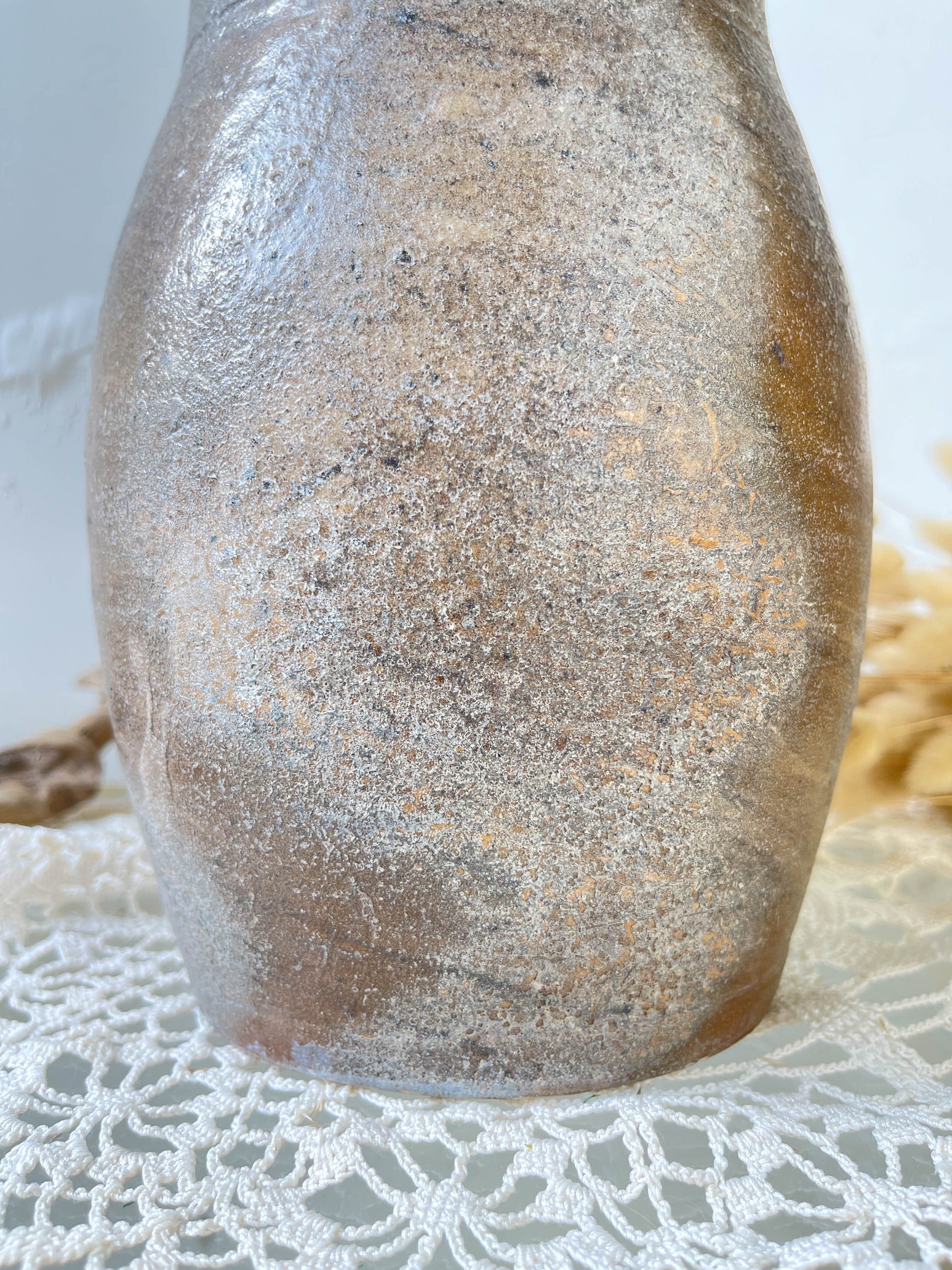 Vase en grès vintage