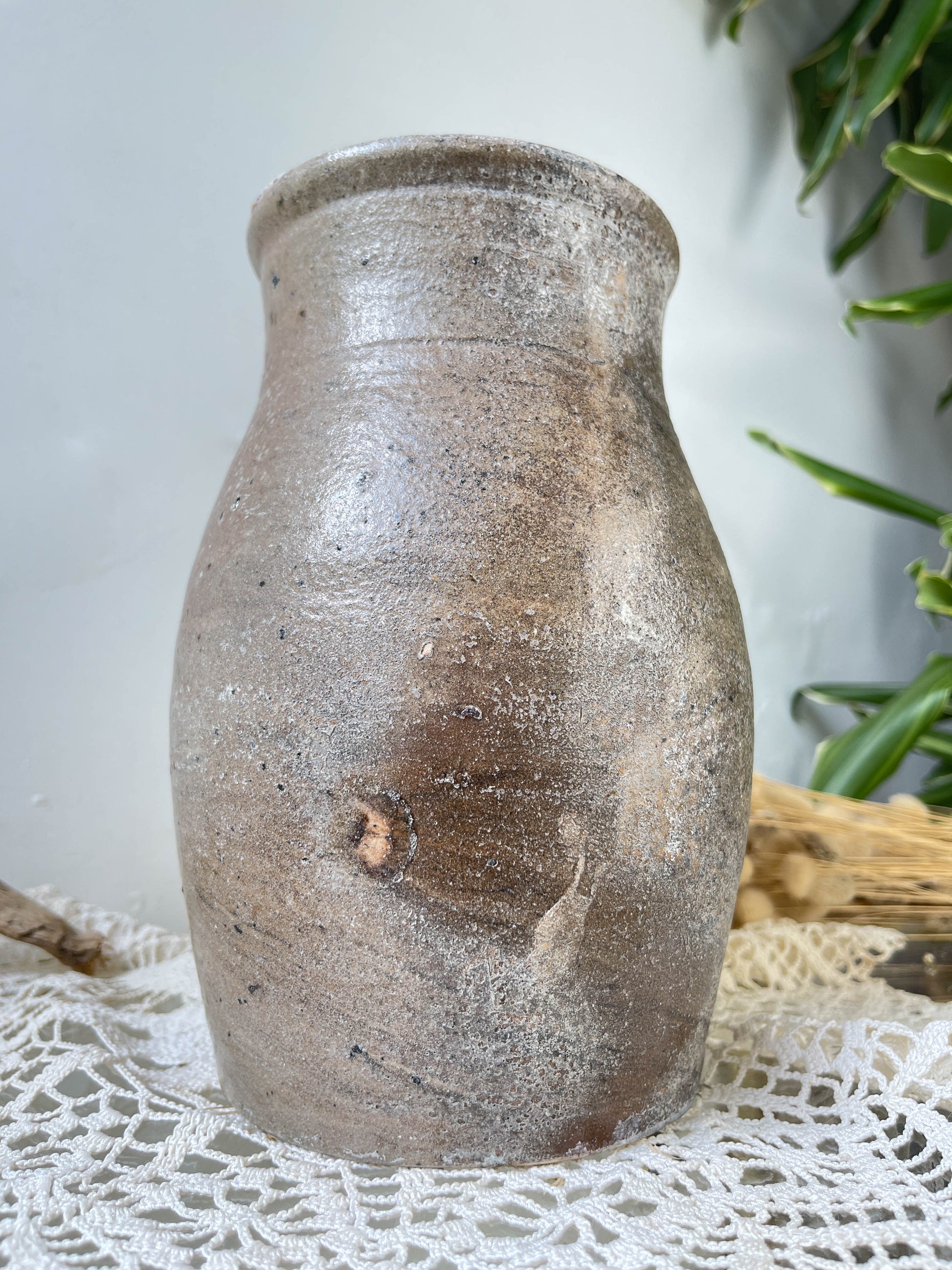 Vase en grès vintage