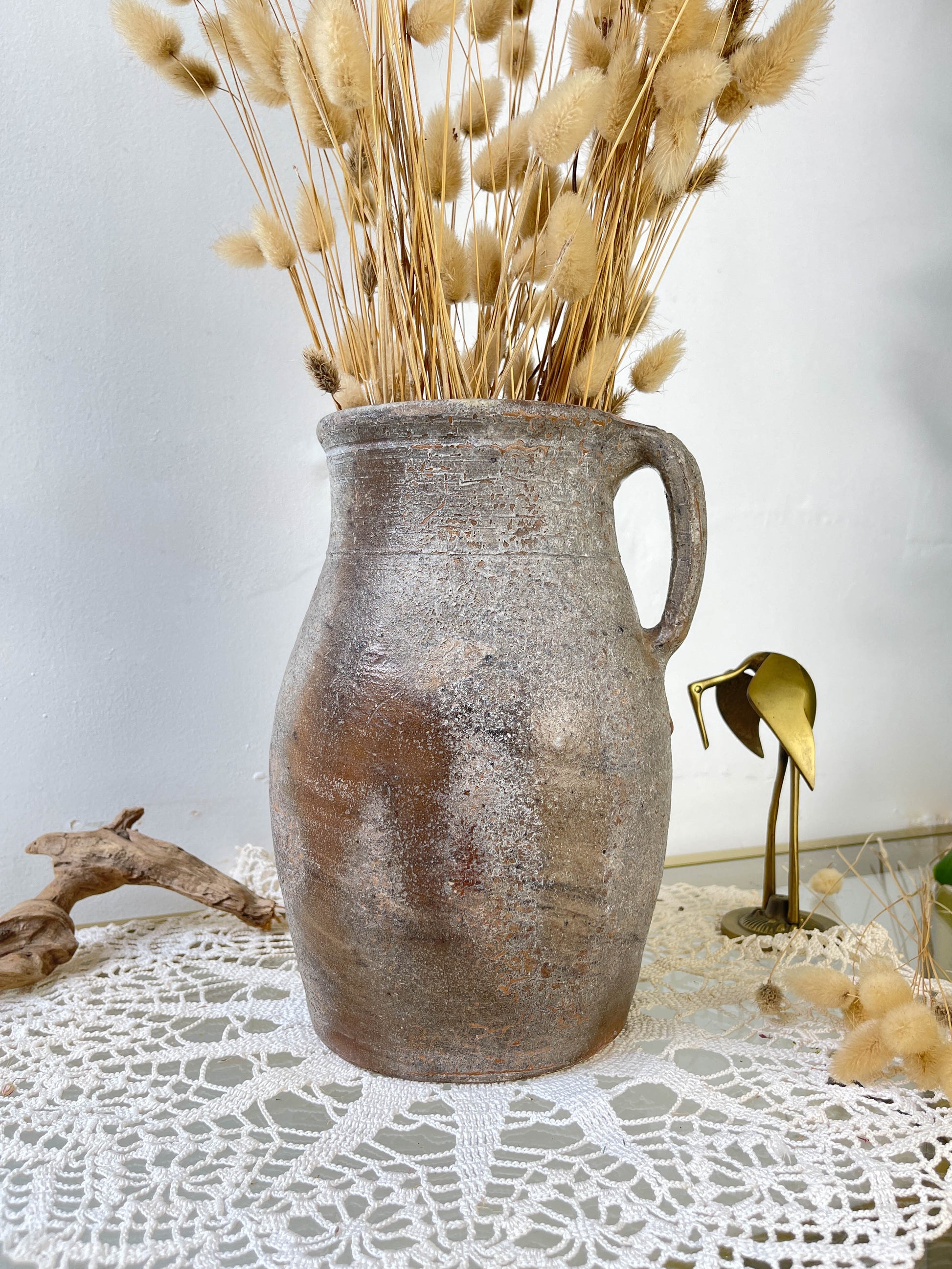 Vase en grès vintage