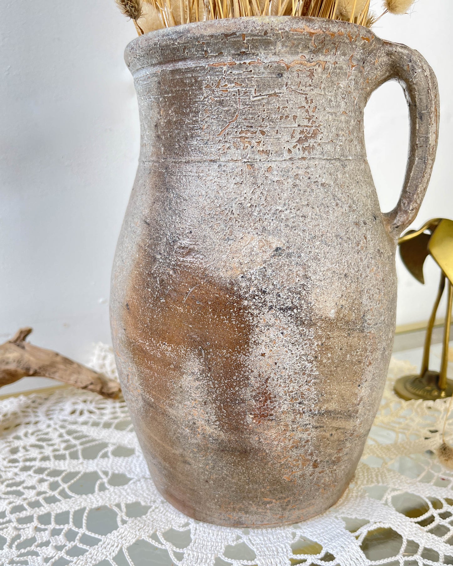 Vase en grès vintage
