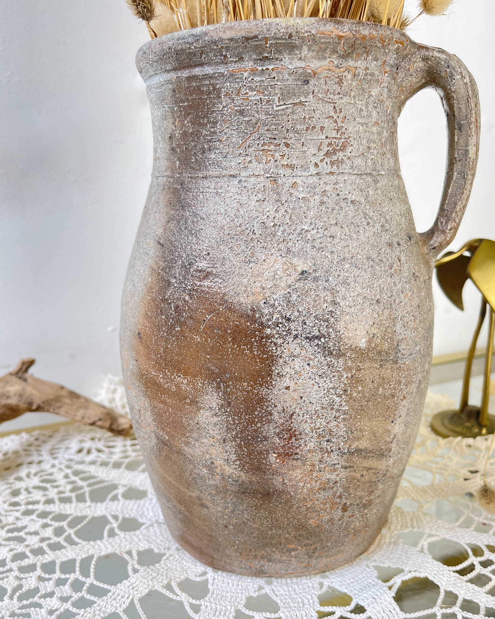 Vase en grès vintage