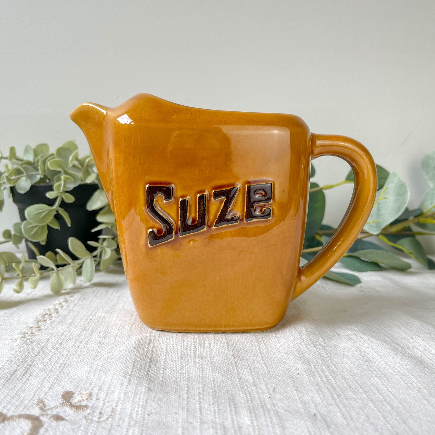 Suze vintage stoneware carafe