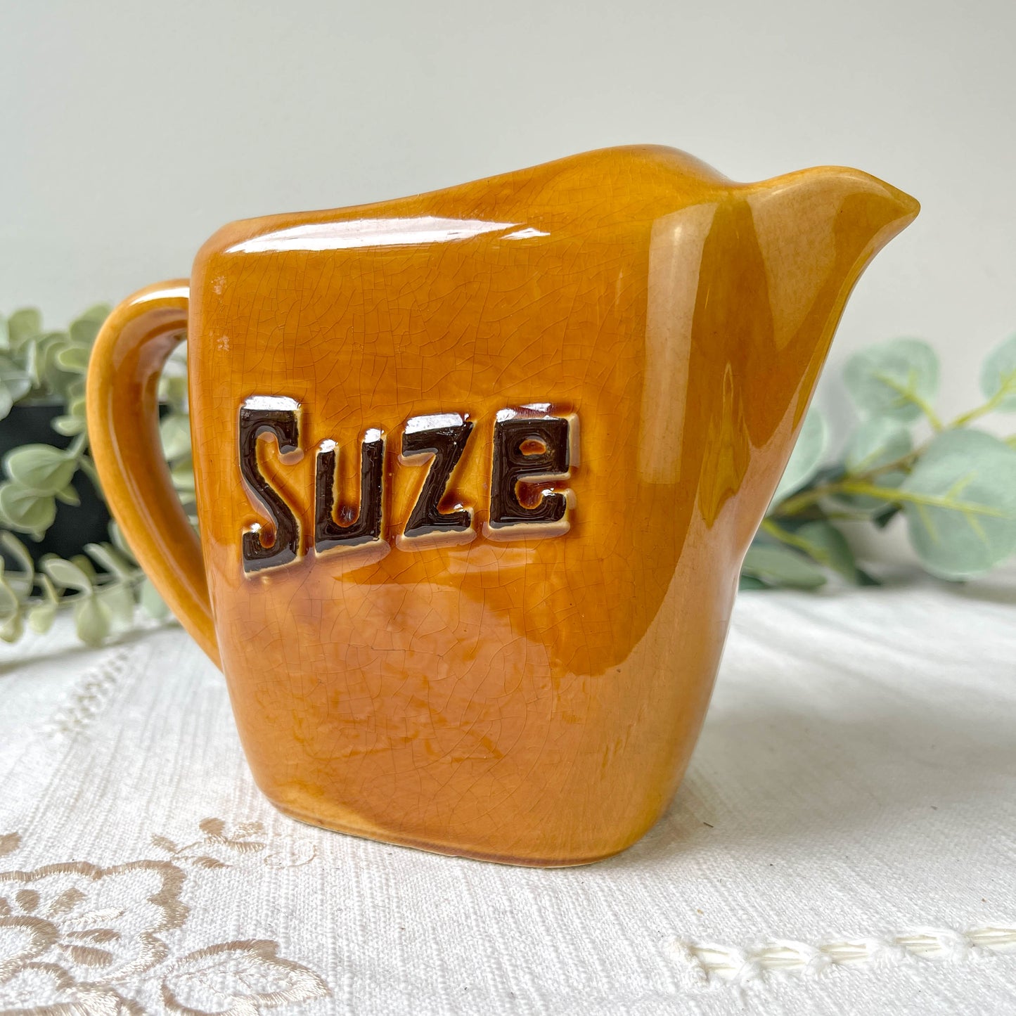 Suze vintage stoneware carafe