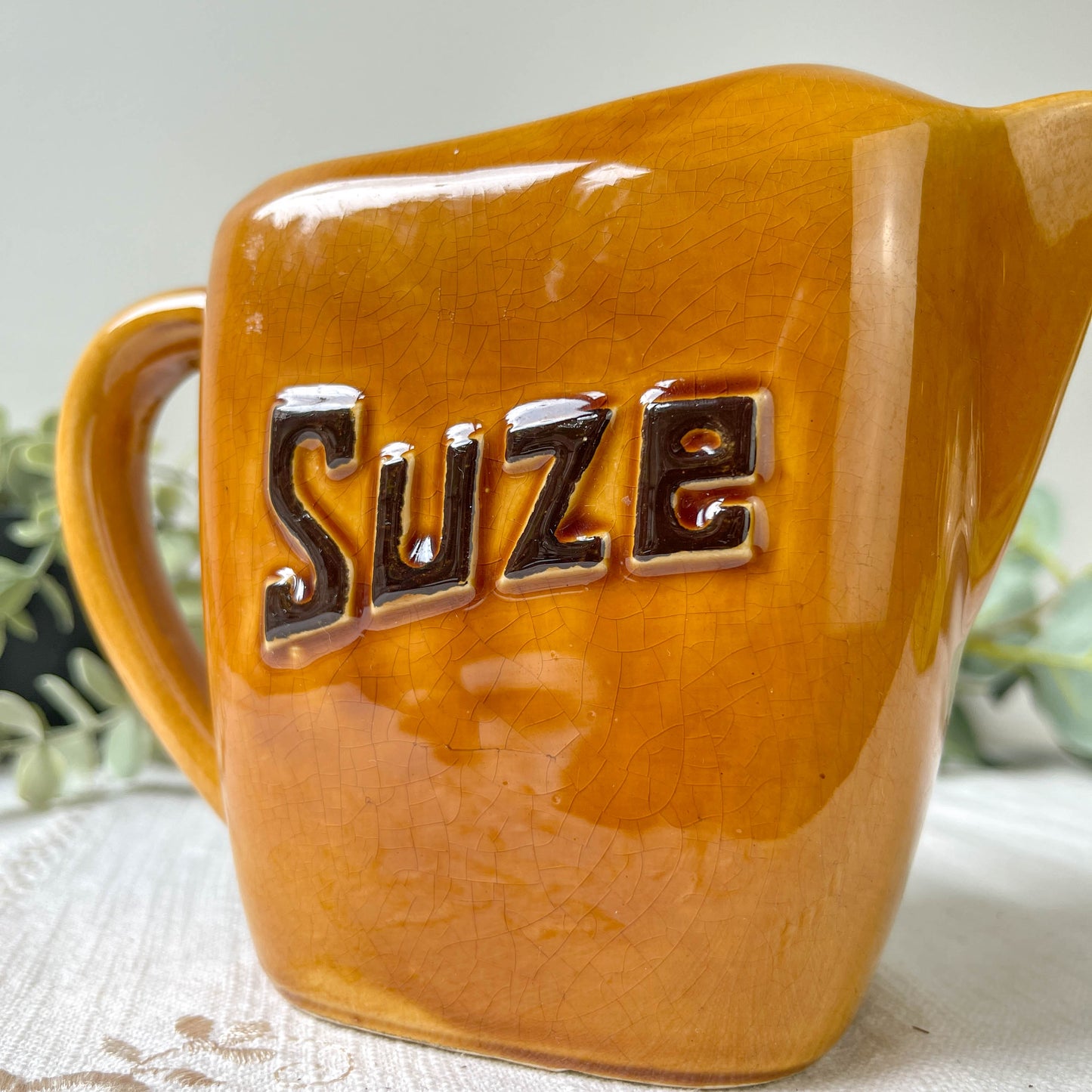 Suze vintage stoneware carafe