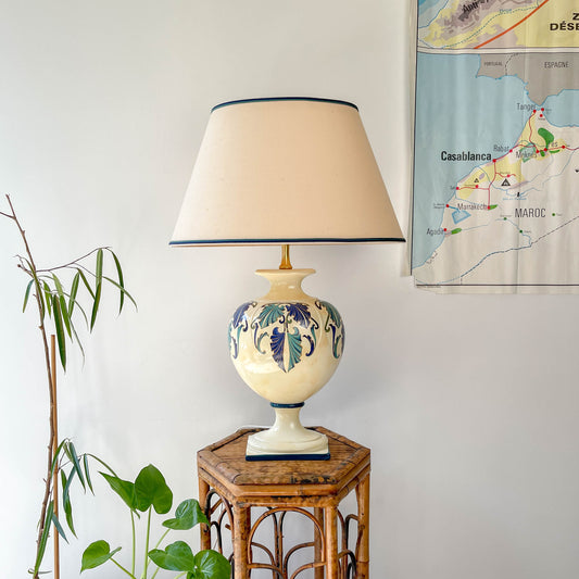 Lampe vintage en céramique Viva Villa – Modèle Nemesis – Made in Italy 1980 – Luminaire décoratif rétro