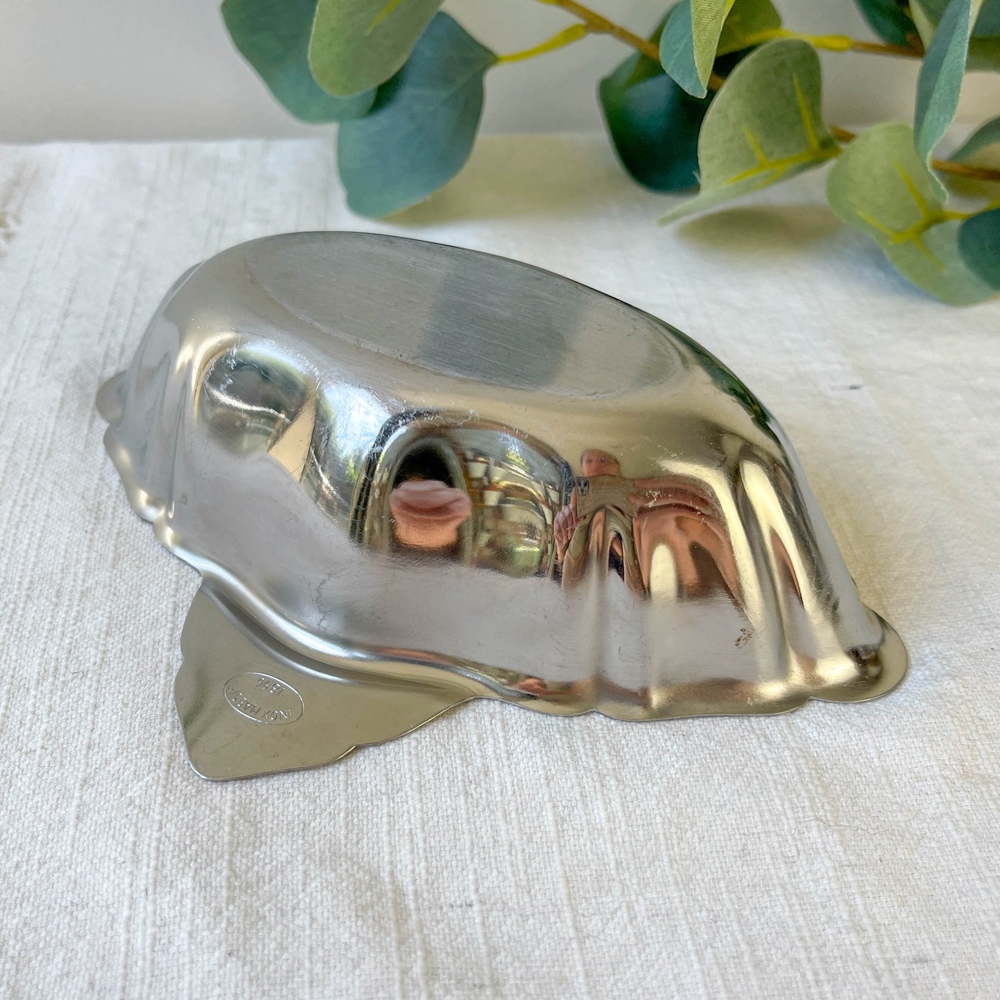Saucière Vintage Inox Massif 18% Années 70