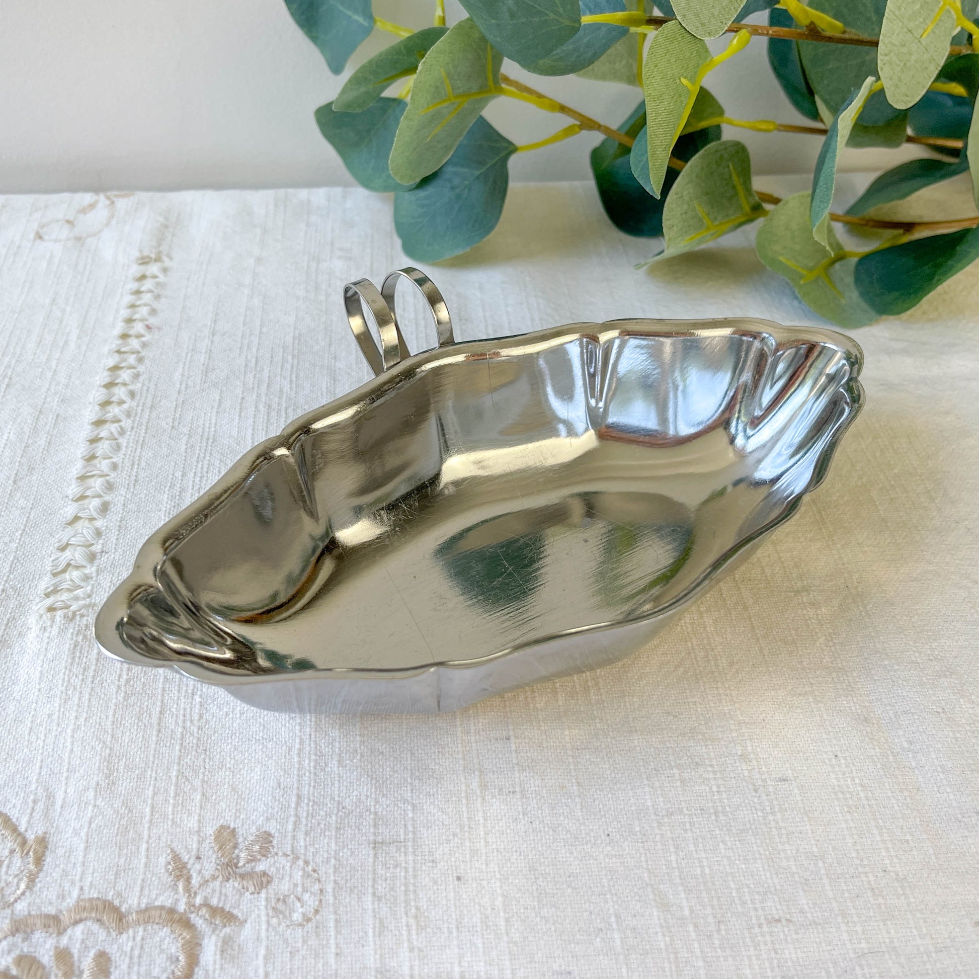 Saucière Vintage Inox Années 70