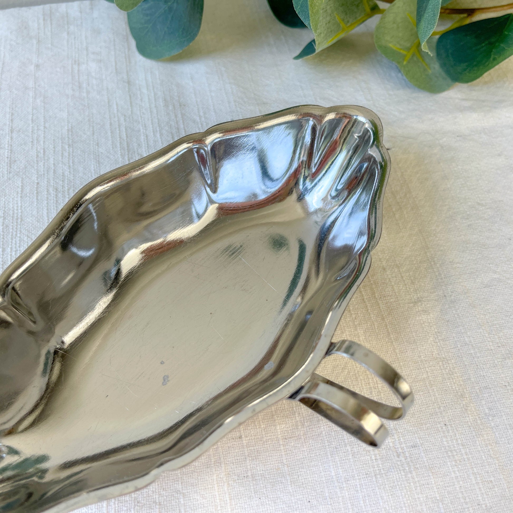 Saucière Vintage Inox Années 70