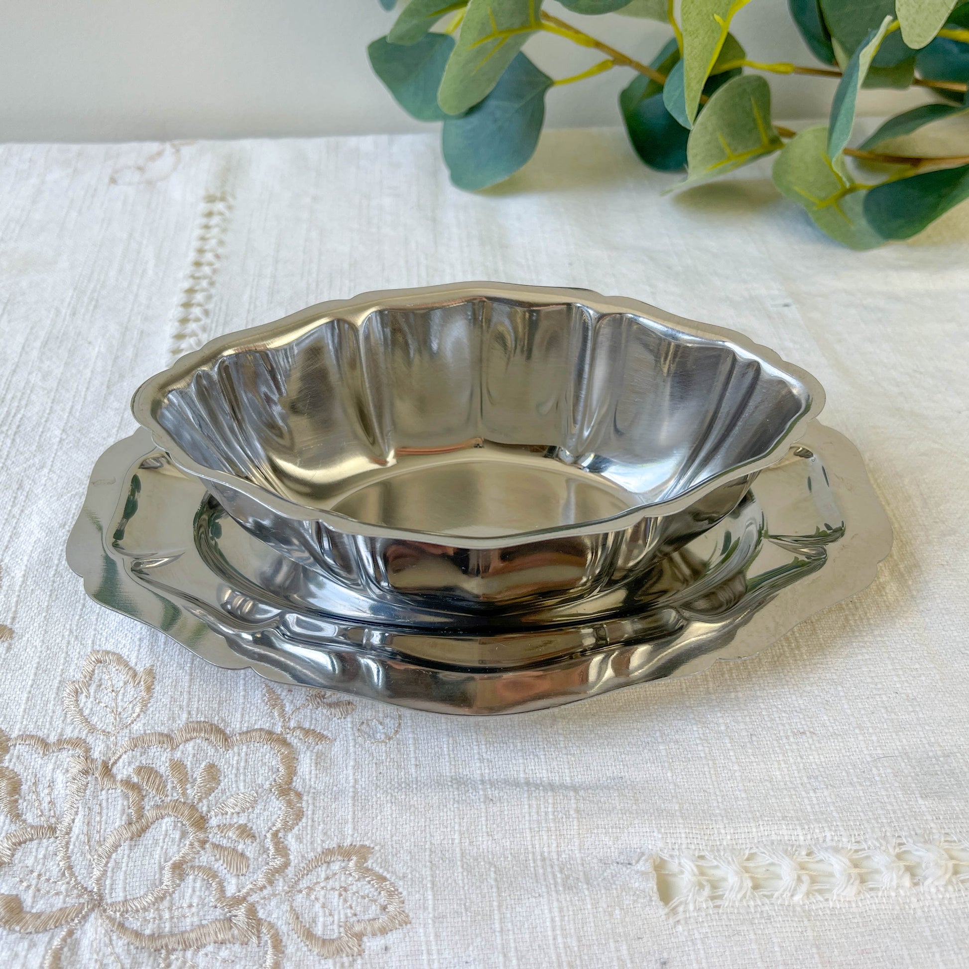 sauciere inox vintage Guy Degrenne