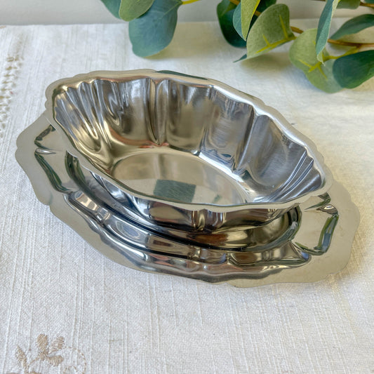 sauciere inox vintage Guy Degrenne
