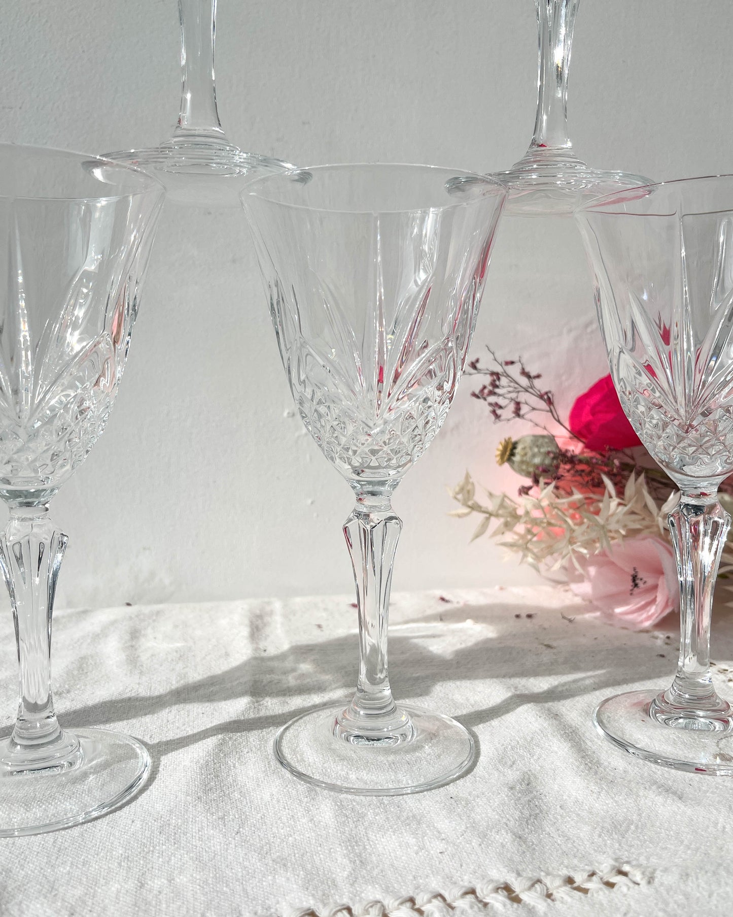 Verres à eau Cristal D'Arques modèle MASQUERADE