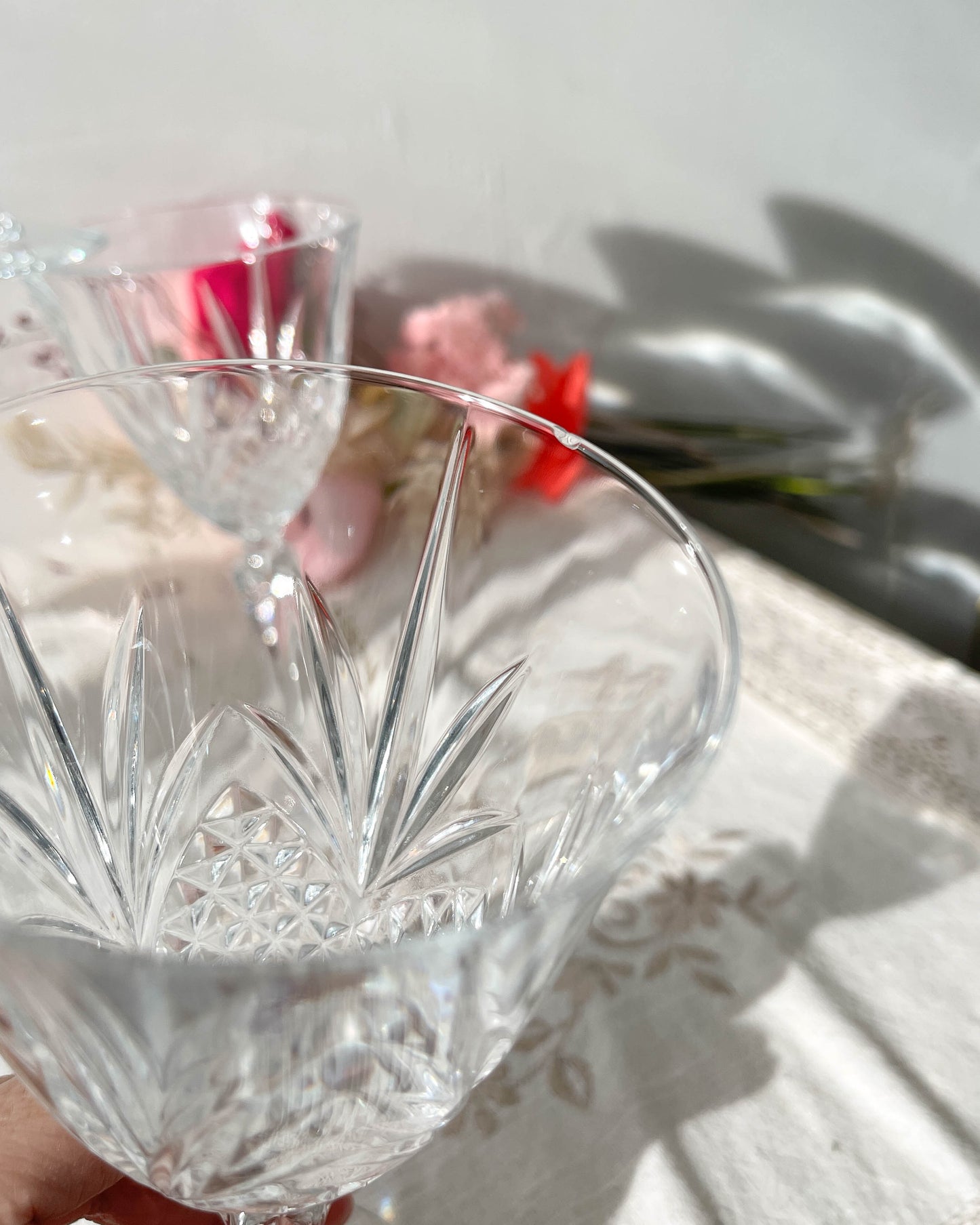 Verres à eau Cristal D'Arques modèle MASQUERADE