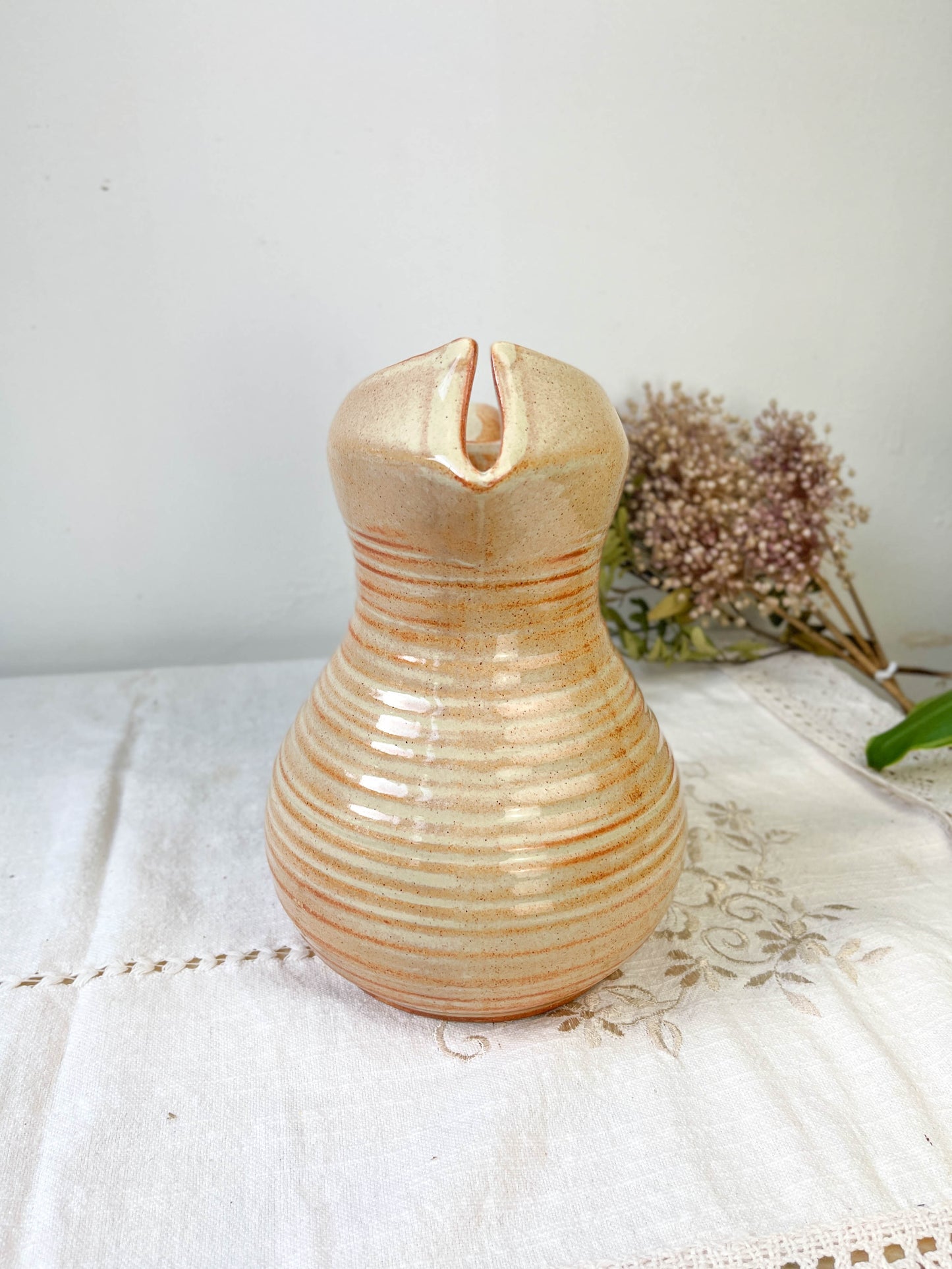 Pichet en grès émaillé vintage
