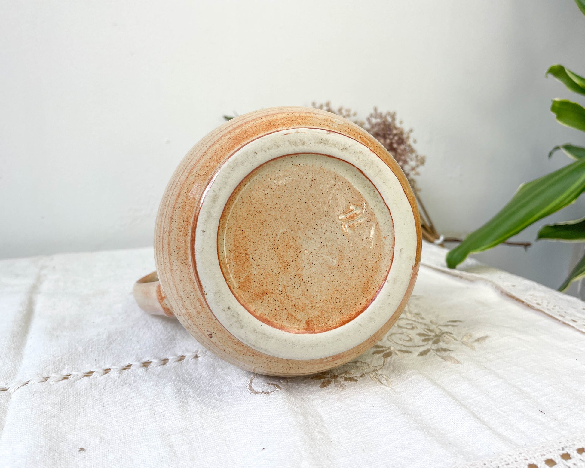 Pichet en grès émaillé vintage