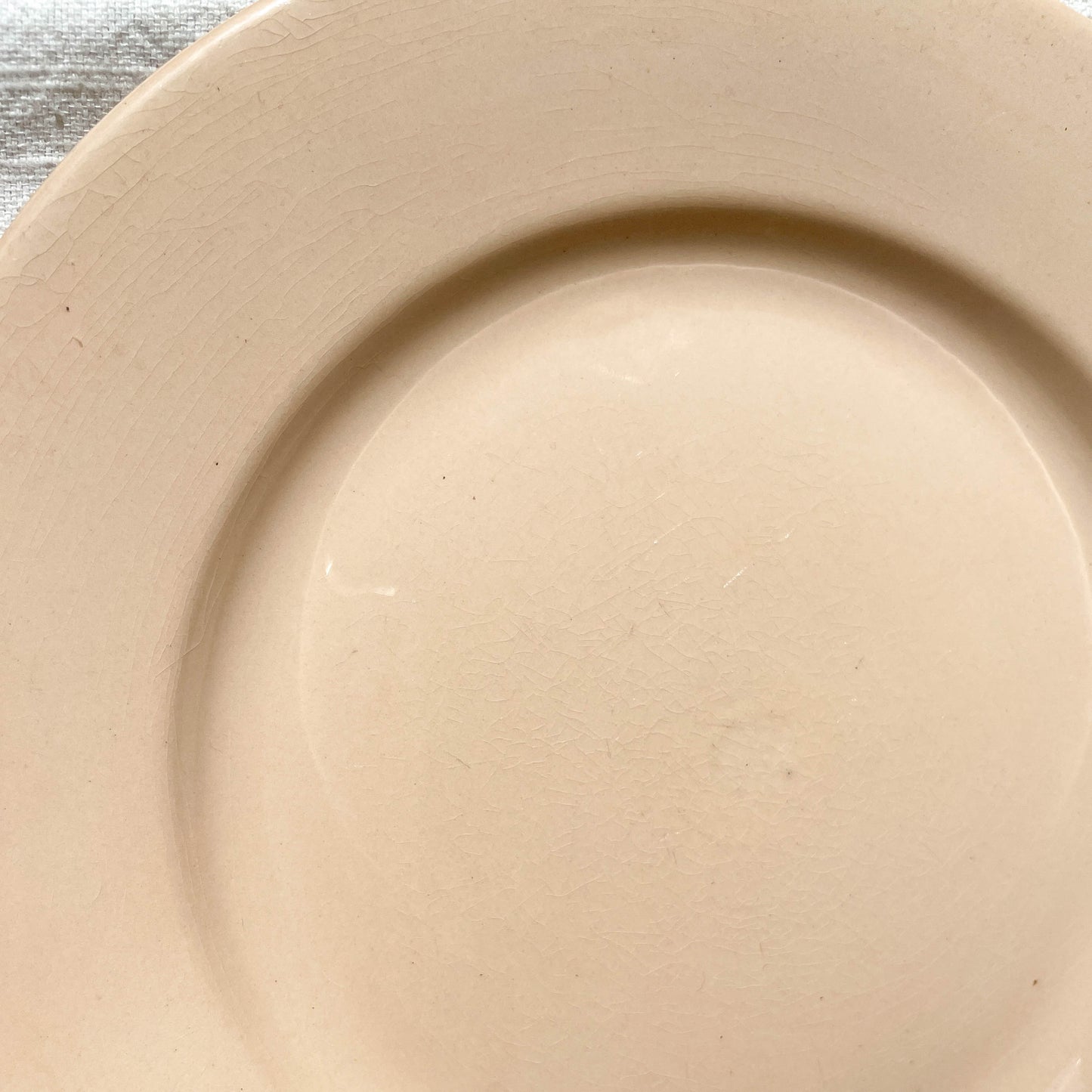 4 Pink Digoin Sarreguemines flat plates