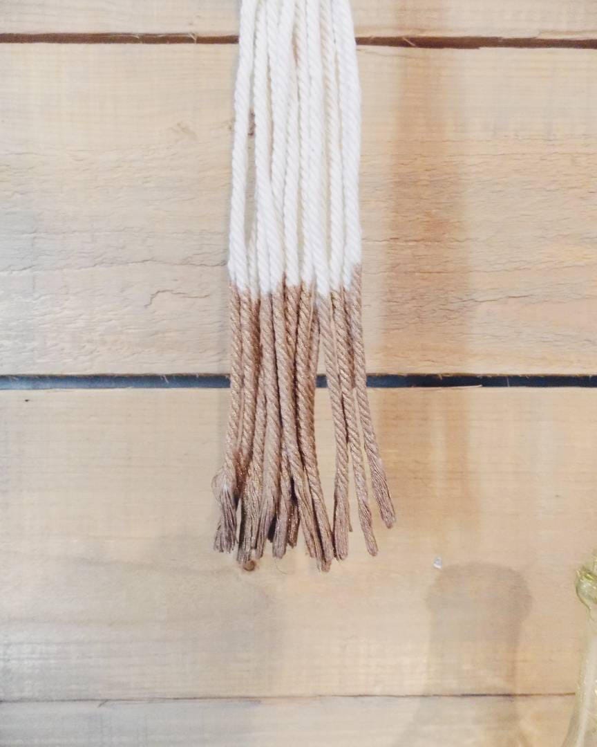 Suspension porte plante en crochet