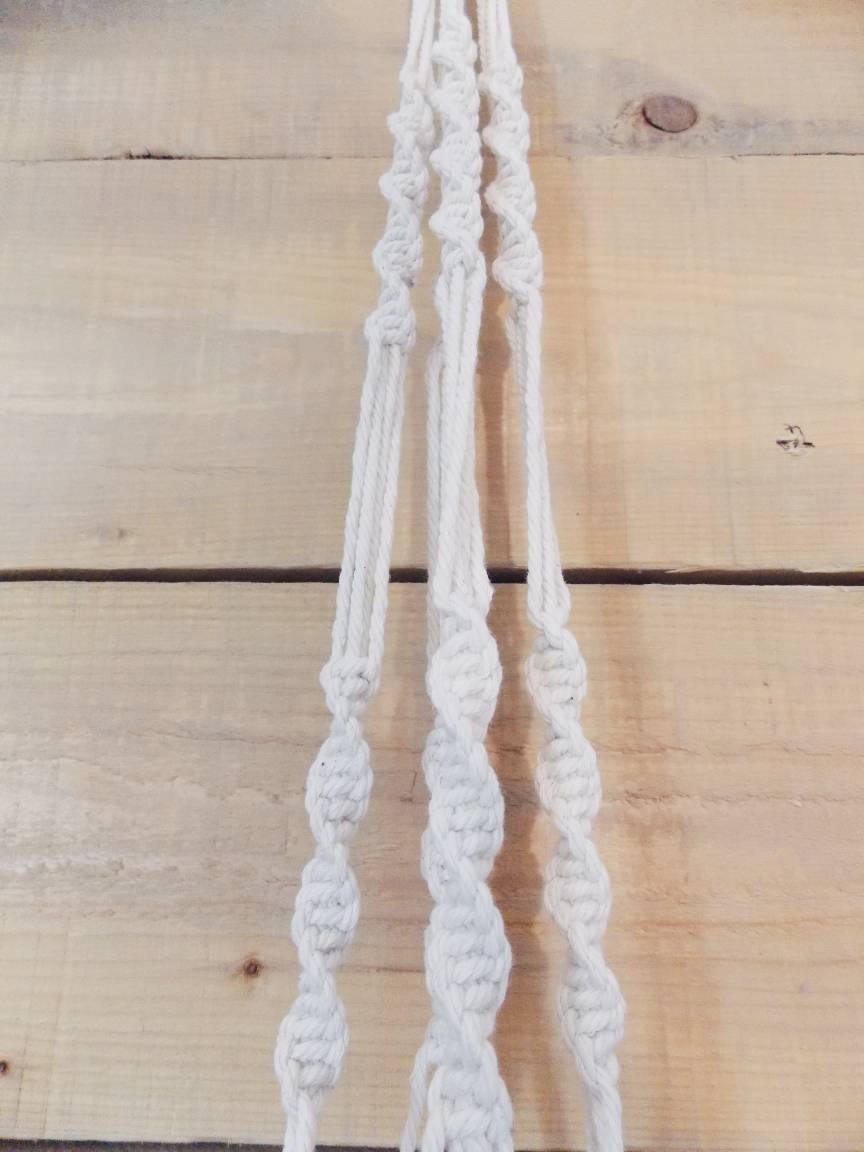 Suspension porte plante en crochet