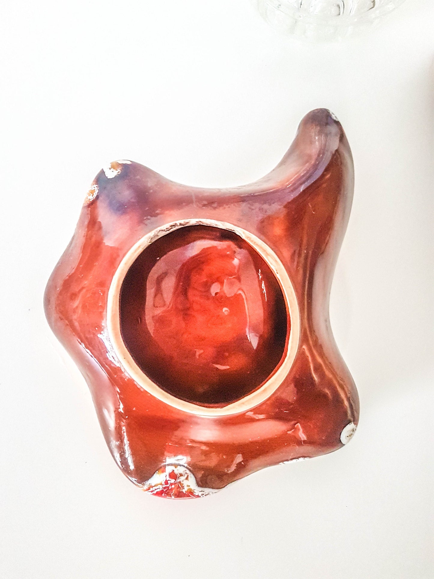 Cendrier en céramique style VALLAURIS, 1950 - violn.fr