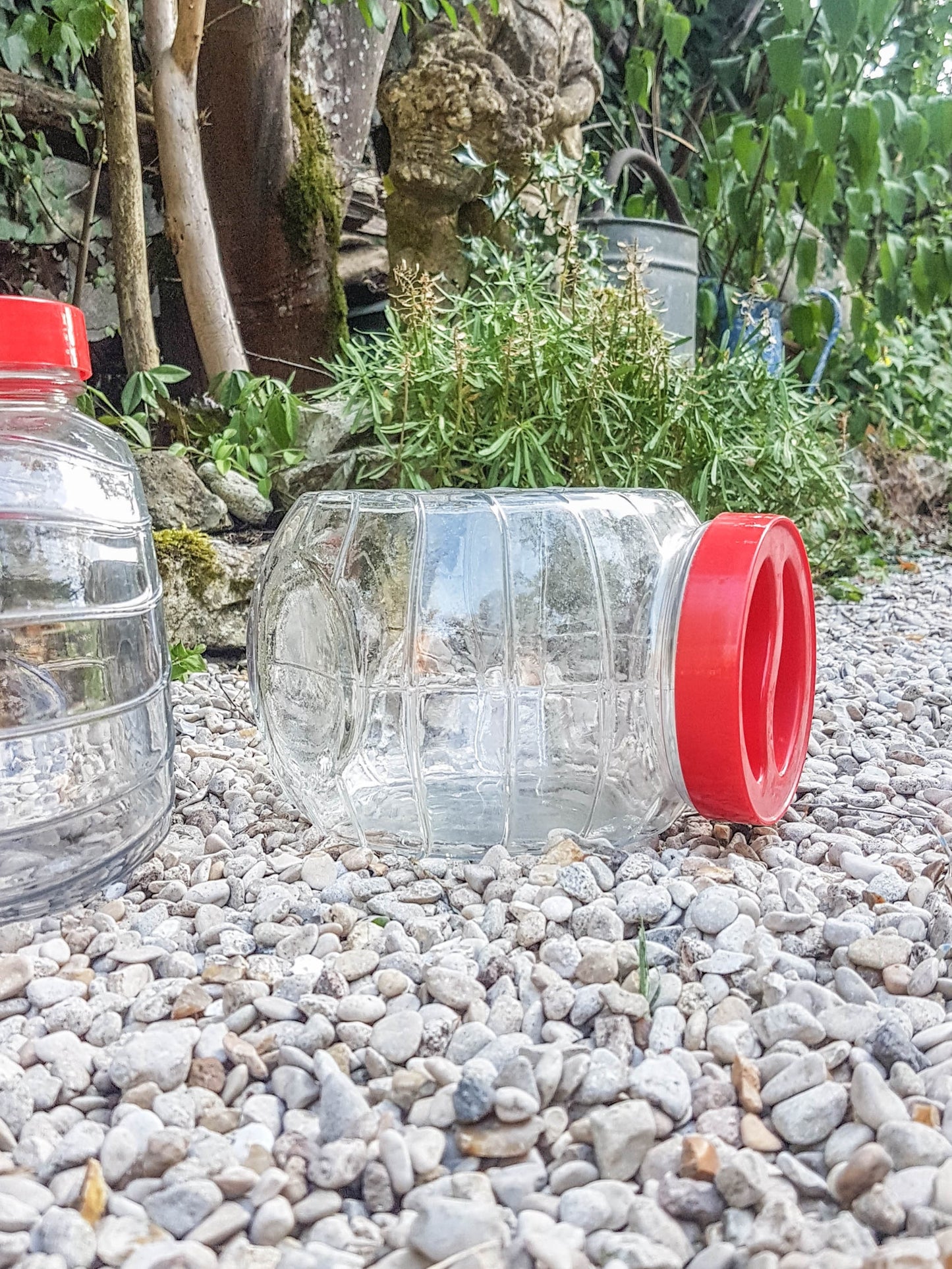 Vintage glass jar CONVETRO made in Italy