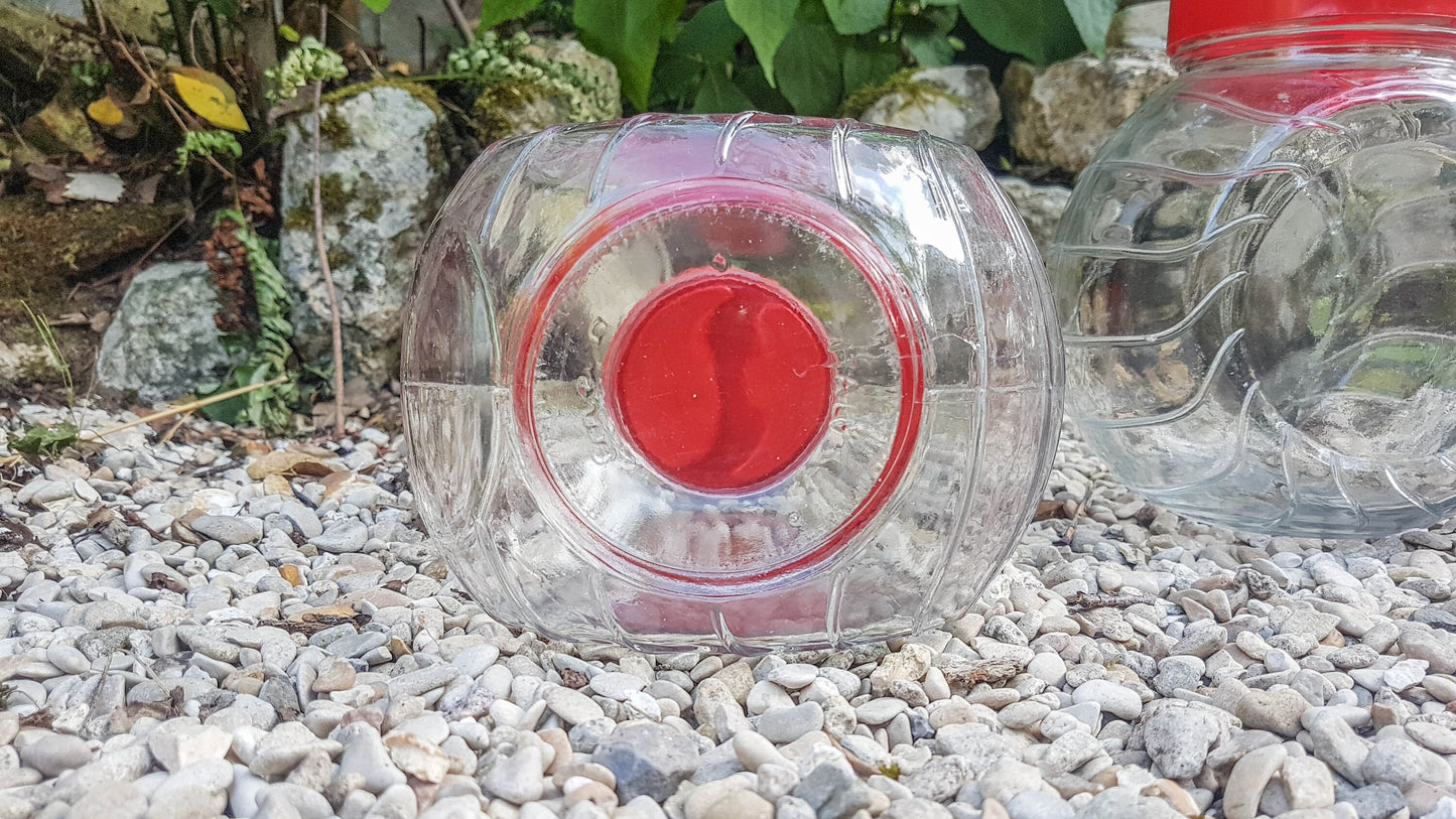 Vintage glass jar CONVETRO made in Italy
