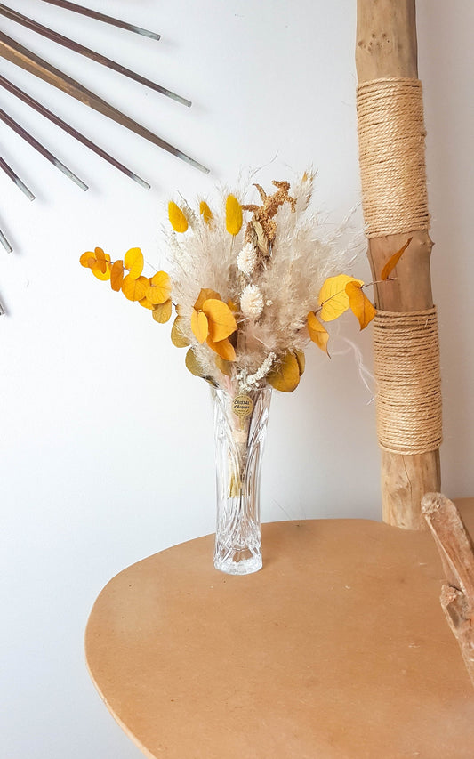 Vase Cristal d'Arques motif ciselés - violn.fr