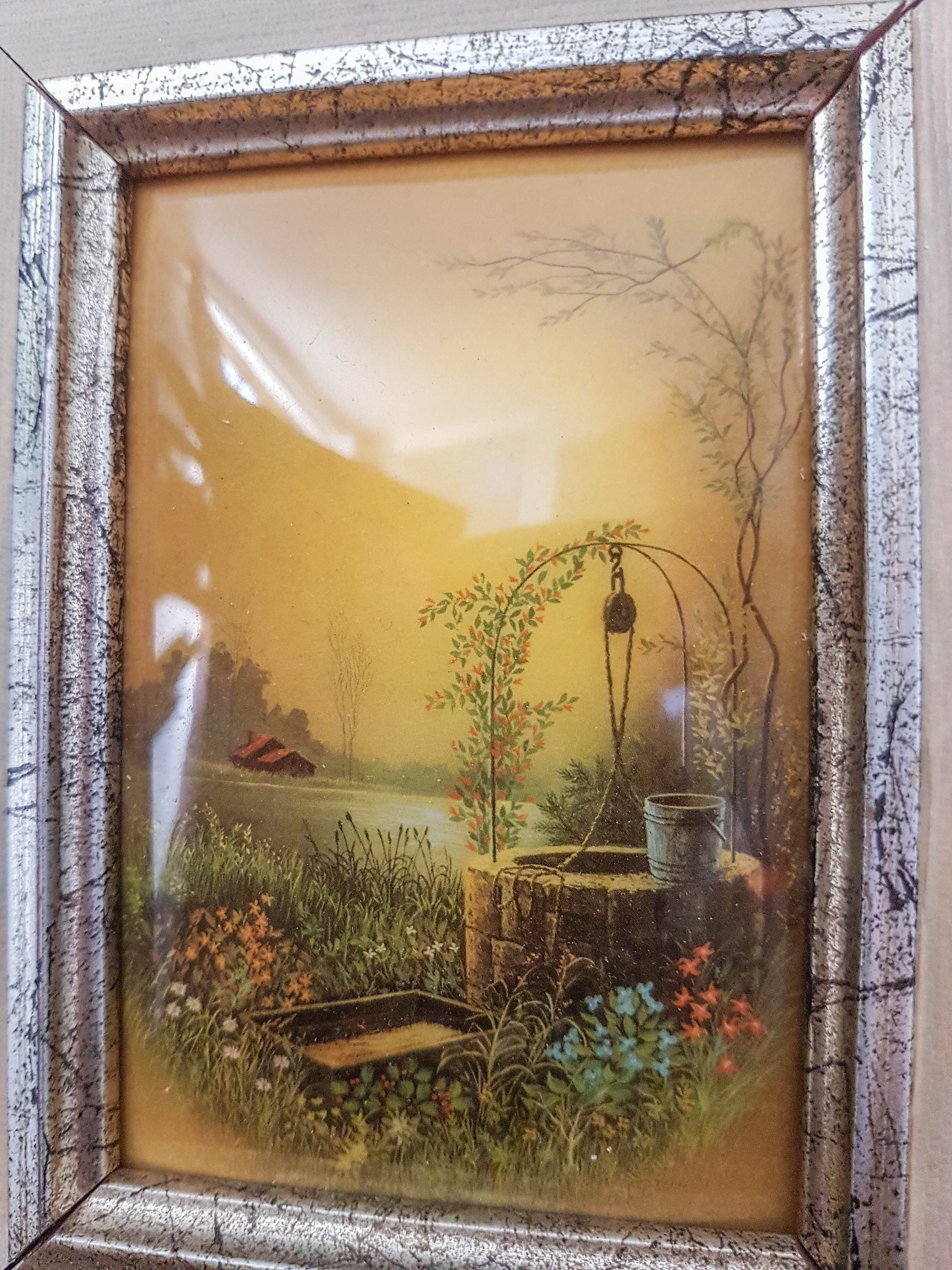 Cadre en verre convexe vintage - violn.fr