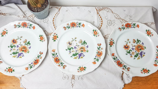3 Moulins des Loups flat plates, ORCHIES model