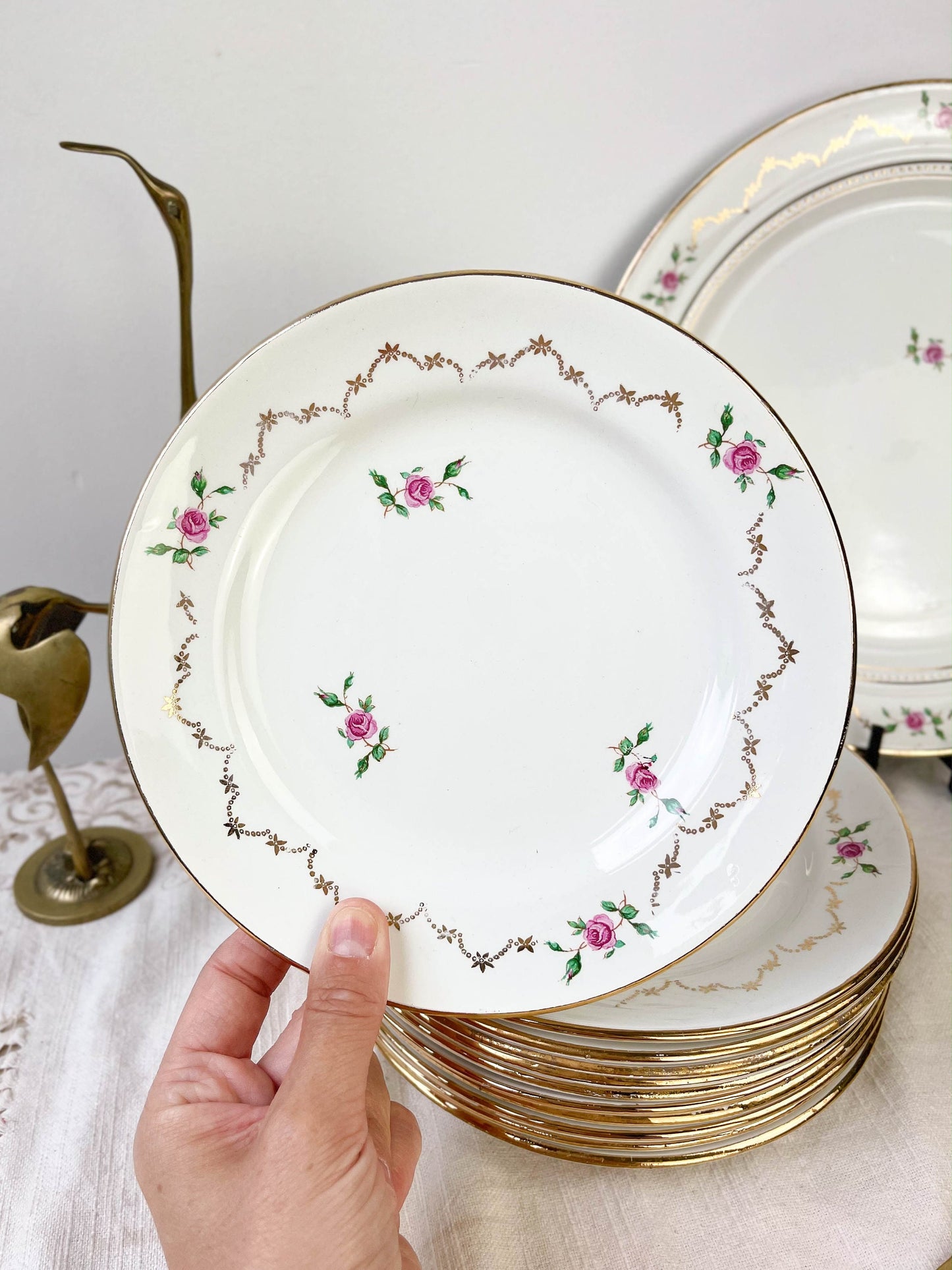 L'AMANDINOISE porcelain dessert service