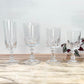 6 Verres à vin rouge Cristal D'Arques modèle Louvre