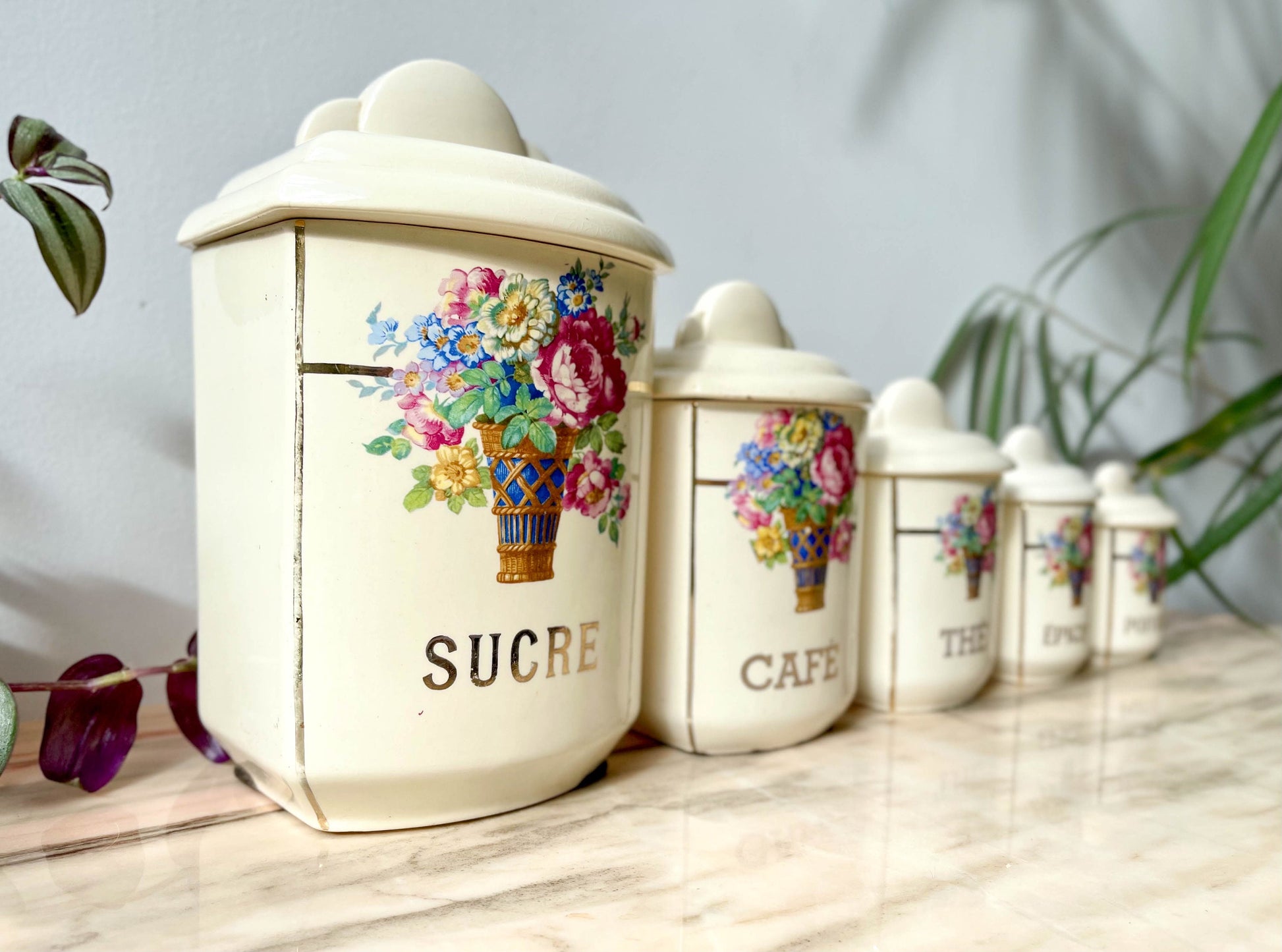 Pots à épices DIGOIN SARREGUEMINES - violn.fr