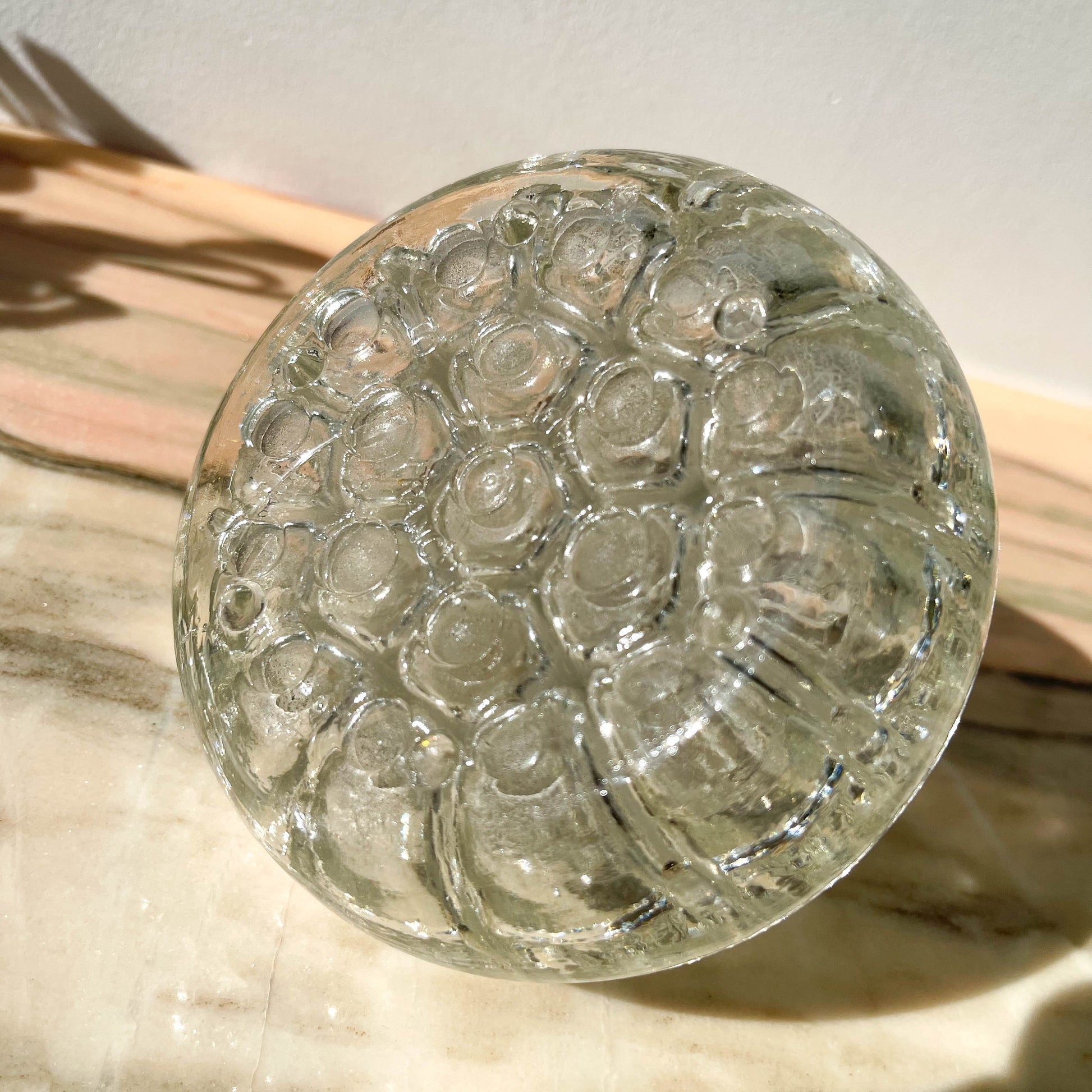 Pique fleur vintage en verre N5 Made in France - violn.fr
